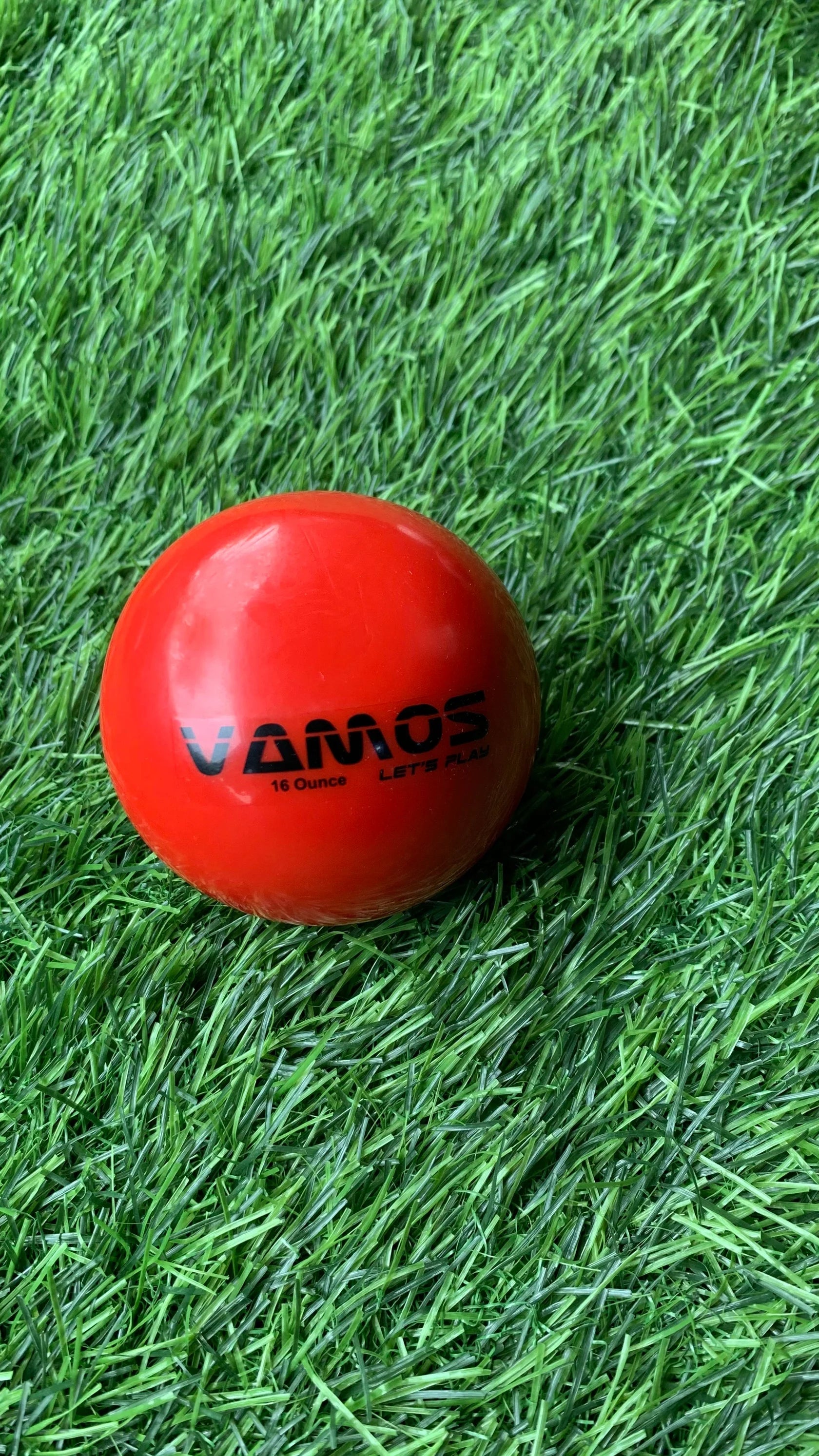 Vamos Cricket Red Training Power Balls 16 Ounce