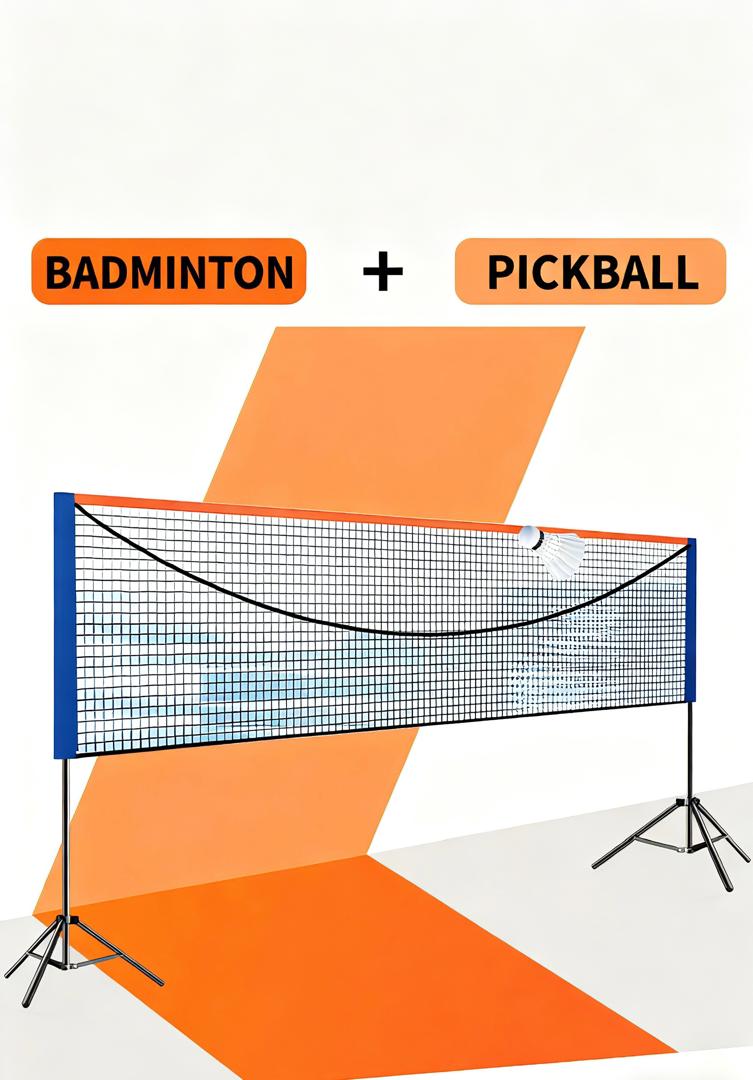 Ling-Mei Foldable Badminton/Pickleball Net