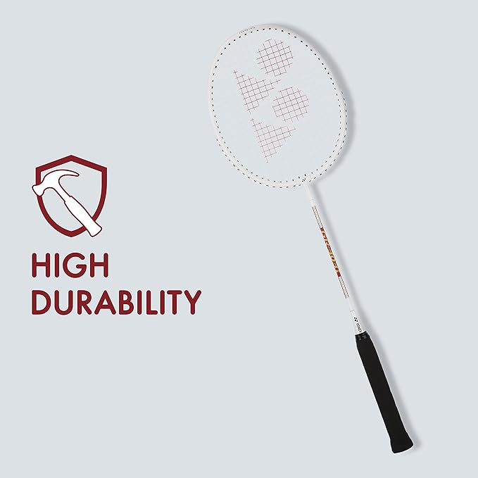 Yonex GR-303i White Badminton Racket Prestrung - Made in India