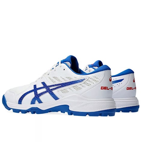 Asics Gel Peake 2 - White/Tuna Blue Cricket Shoes