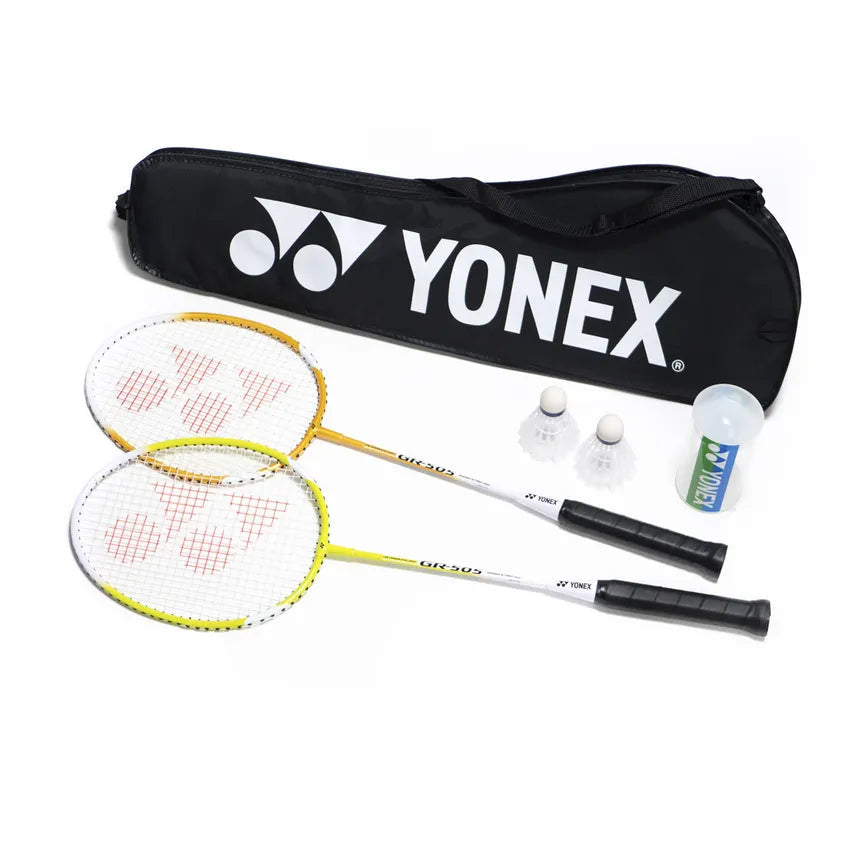Yonex Badminton Combo Set GR-505 (2 Rackets & 2 Shuttles) by Yonex - TopCricketStore