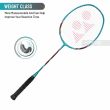 Yonex Arcsaber 73 Light Badminton Racket Prestrung Blue - Made in China