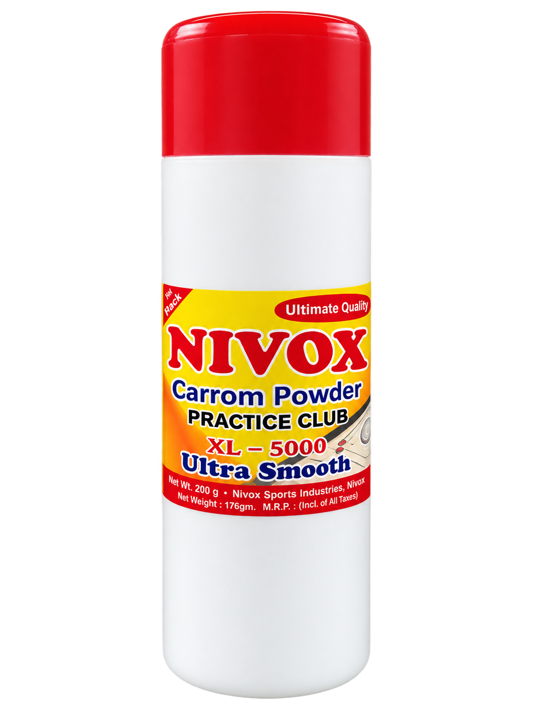 Nivox Practice Club Ultra Smooth Carrom Powder (170g) Nivox