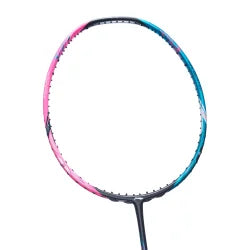 Li-Ning Halbertec 8000 Badminton Pink/Green Racket Prestrung - Made in China