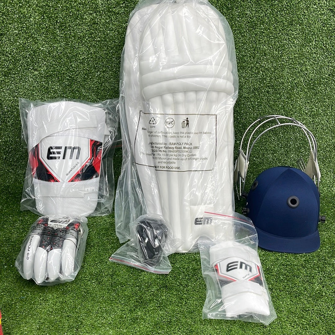 EM Junior Full Cricket Kit Set