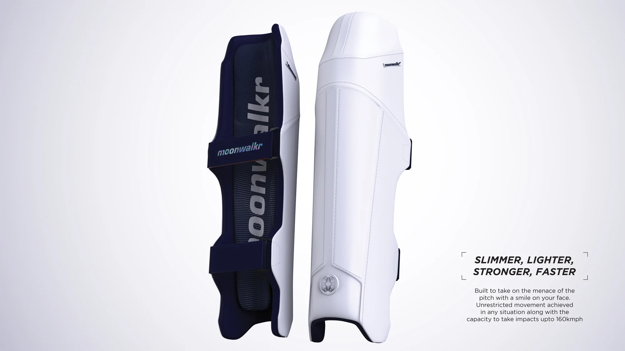 MoonWalkr 2.0  Junior / Youth Cricket Batting Pads