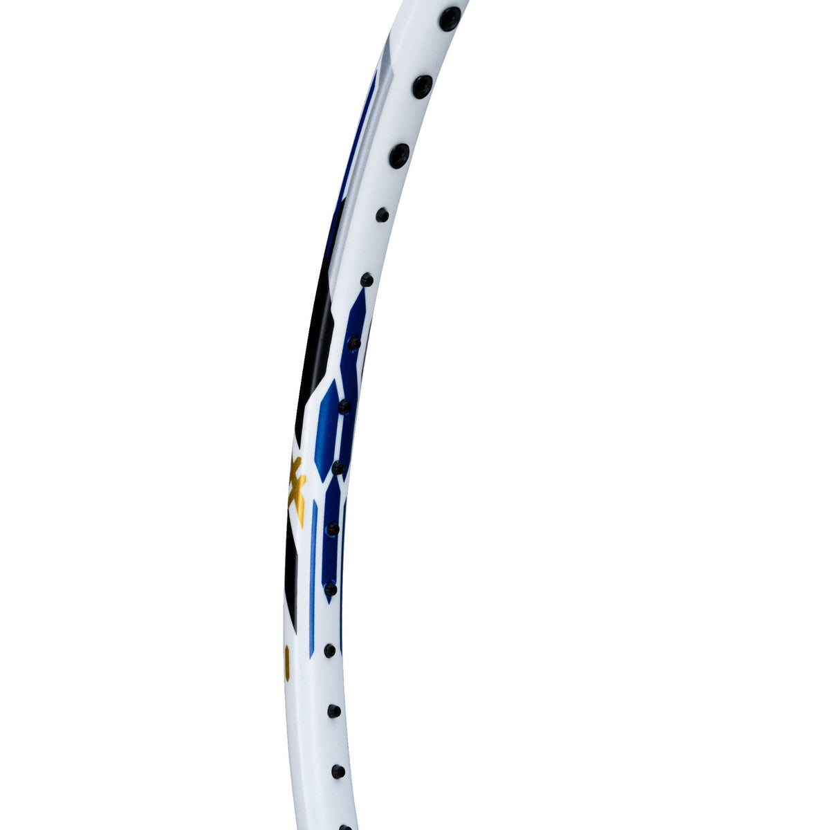 Li-Ning Axforce Blast White / Blue Sapphire Badminton Racket by Li-Ning - alternate view 3 - TopCricketStore