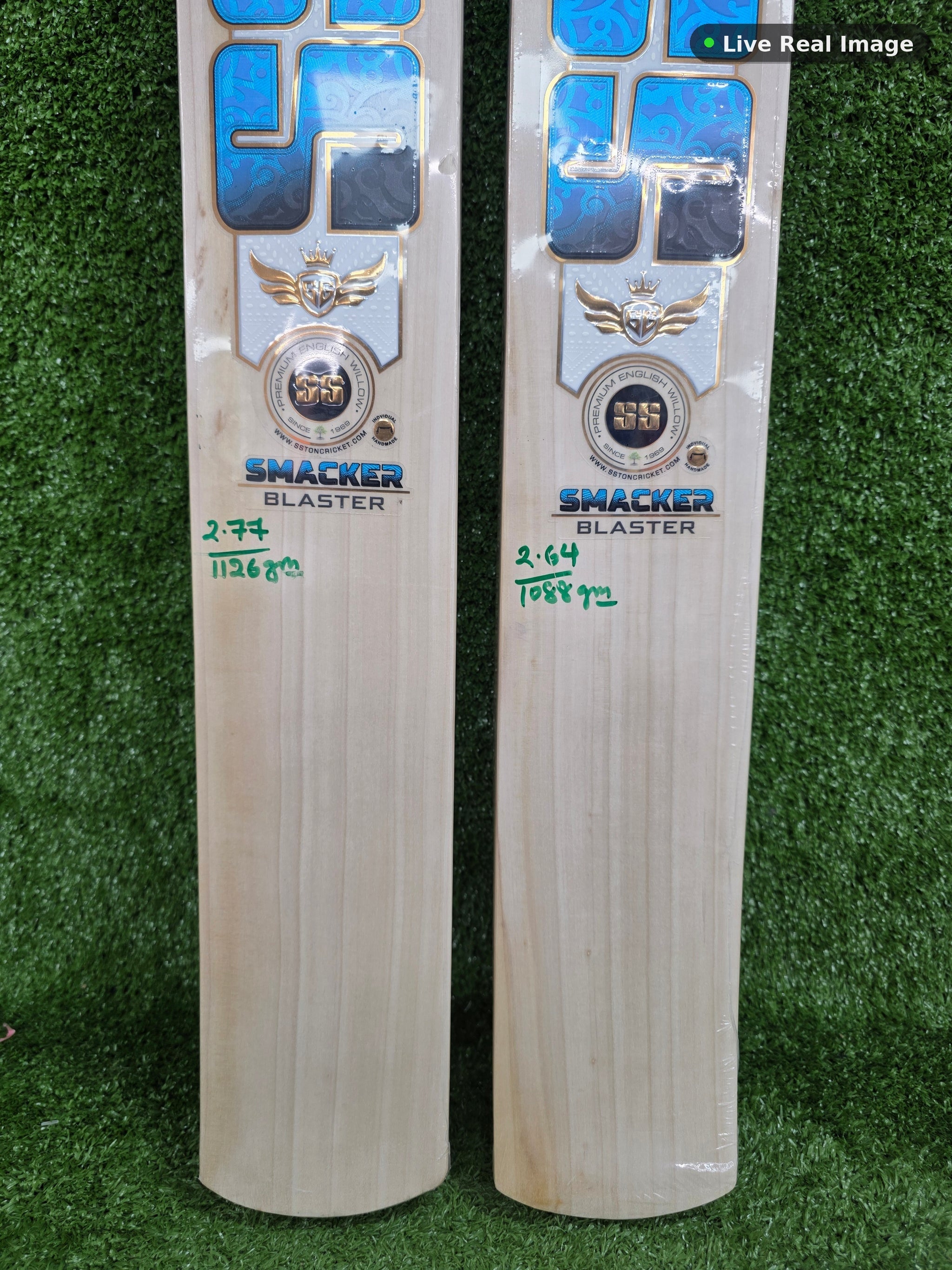 SS GG Smacker Blaster English Willow Cricket Bat S — Live Real Image