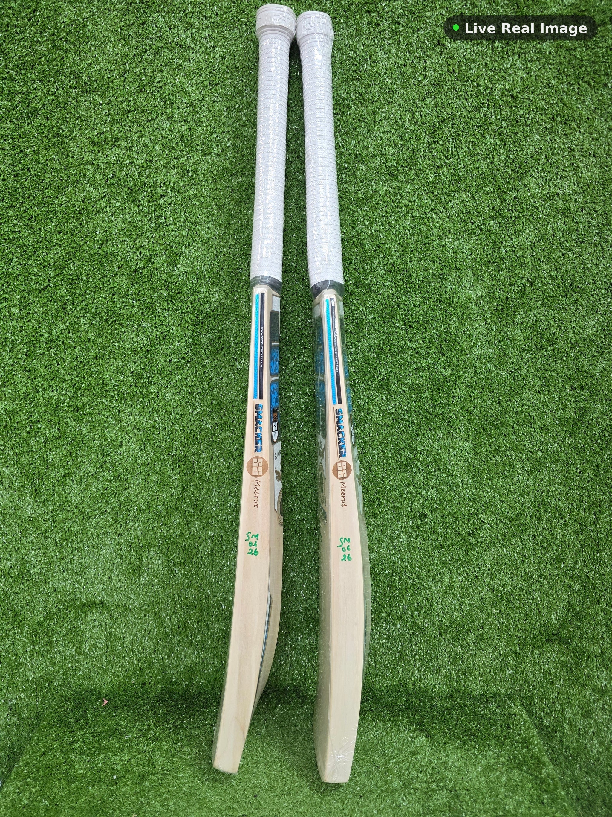 SS GG Smacker Blaster English Willow Cricket Bat S — Live Real Image