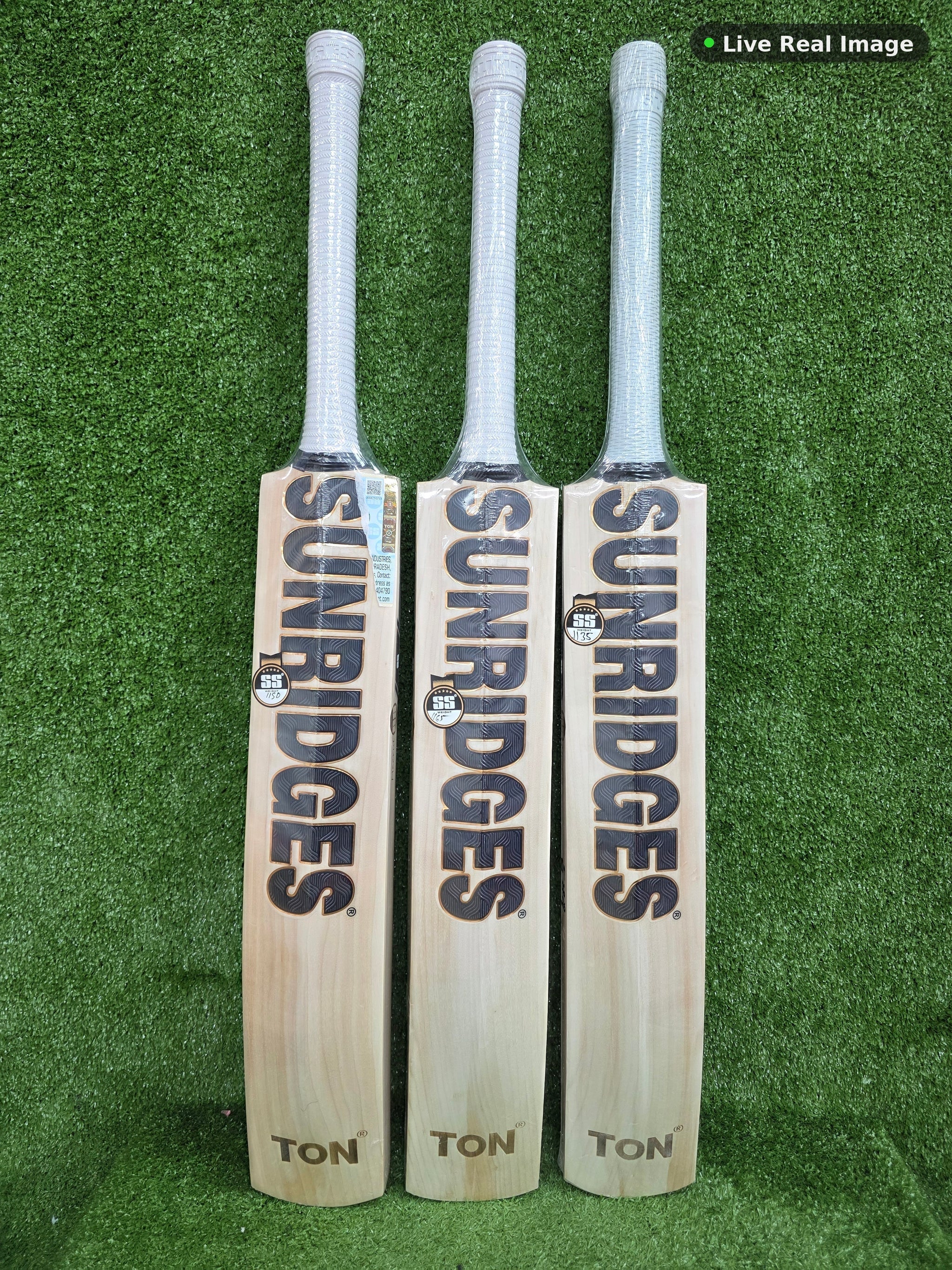 SS Retro Classic Grade 2 English Willow Cricket Ba — Live Real Image