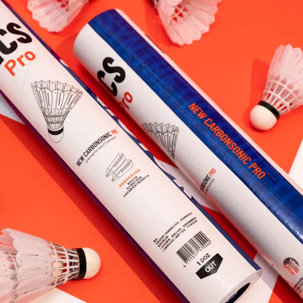 Victor New Carbon Sonic PRO Badminton Synthetic Shuttlecocks