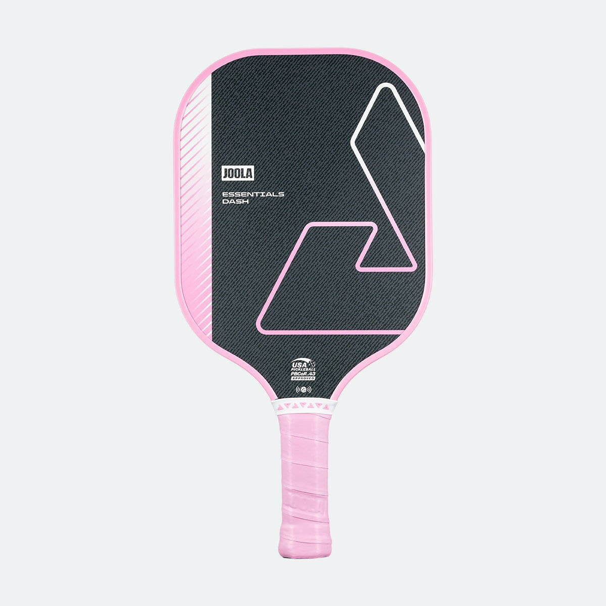 JOOLA Dash pickleball paddle in Blossom Pink, front view