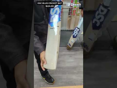 DSC BLU 5 Junior / Youth English Willow Cricket Bat - Top Cricket Store Video