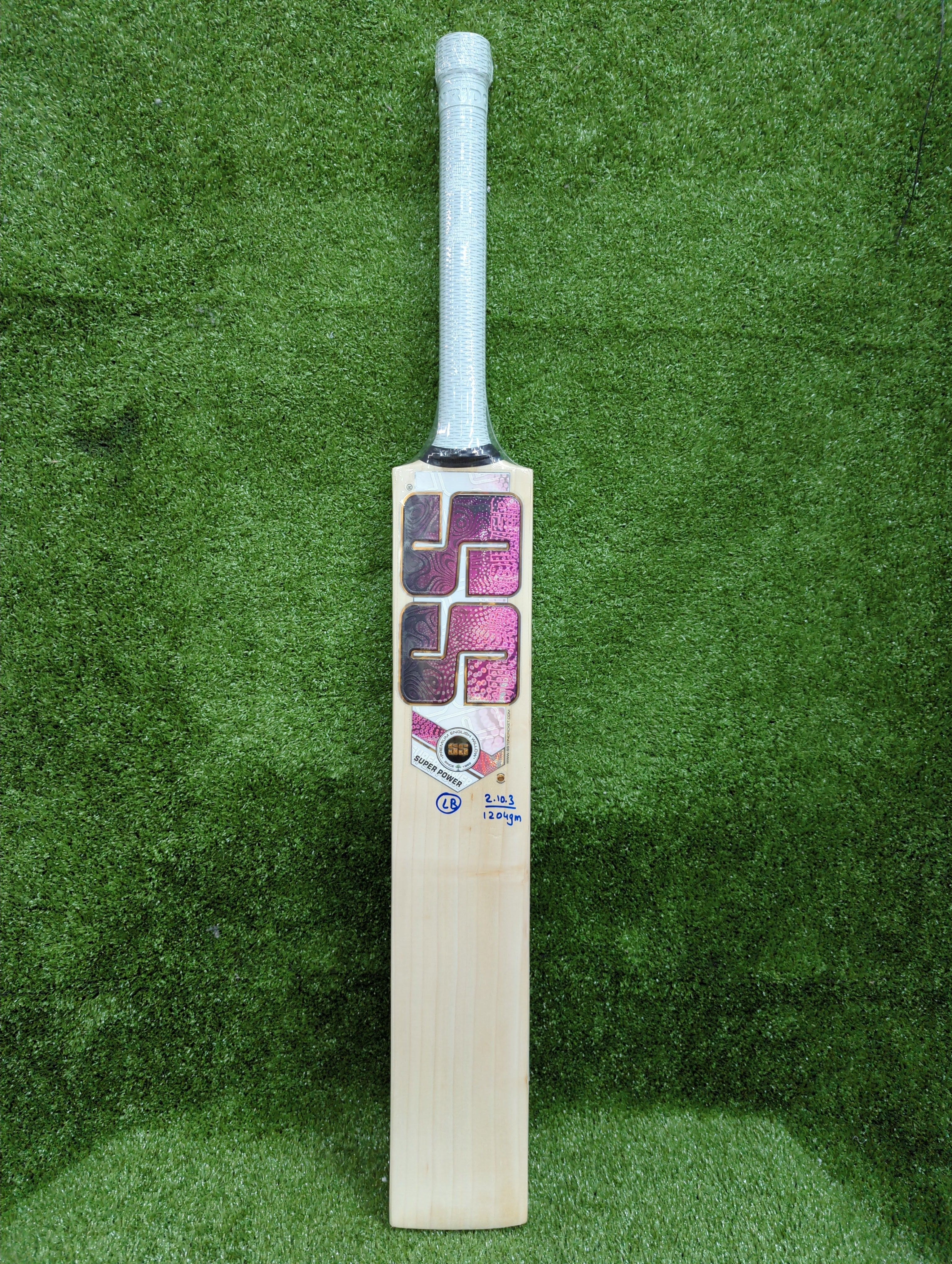 SS Super Power English Willow Cricket Bat Long Blade SS