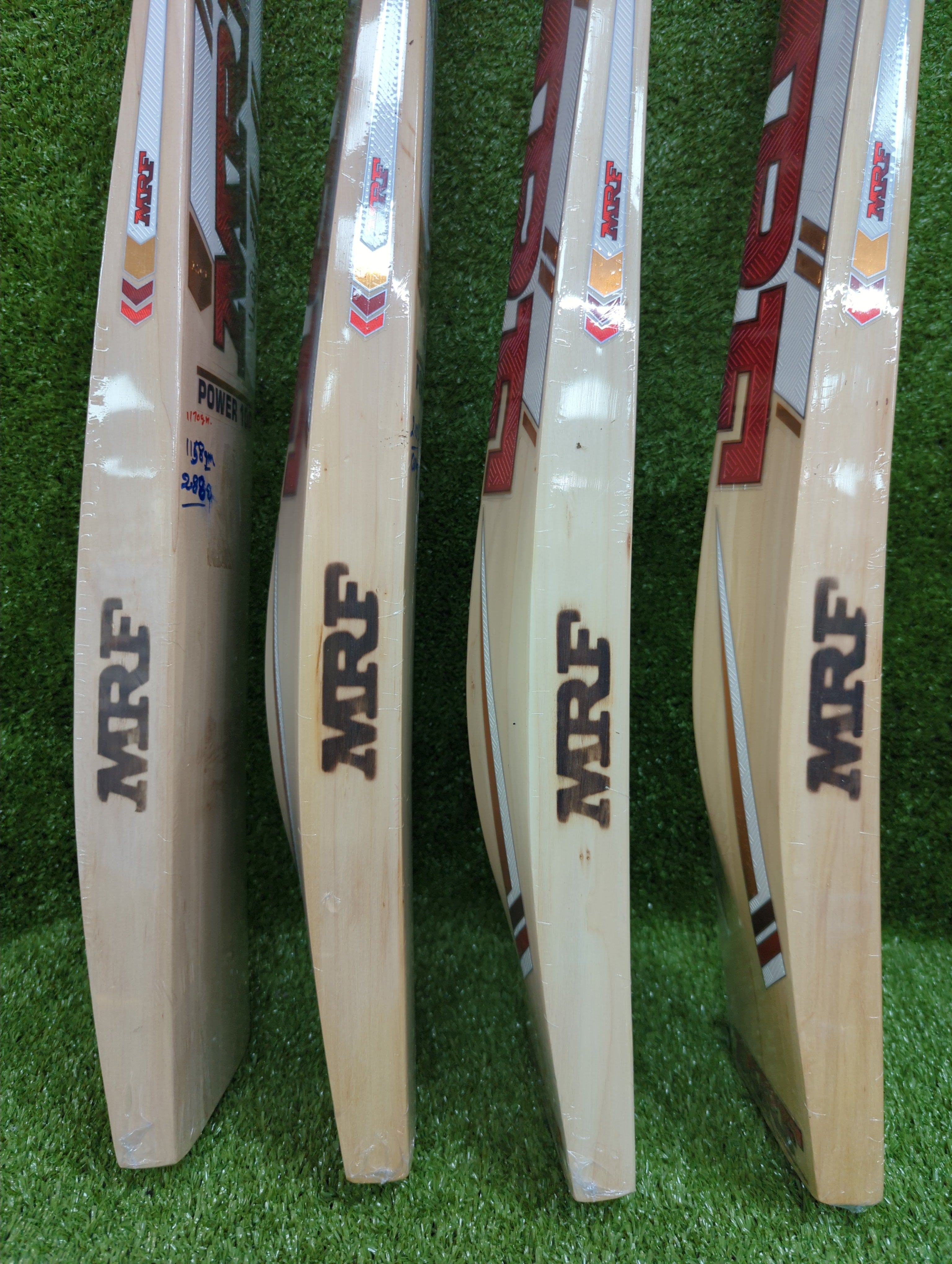 MRF VK Power 100 English Willow Cricket Bat (Grade 3) | Short Handle MRF