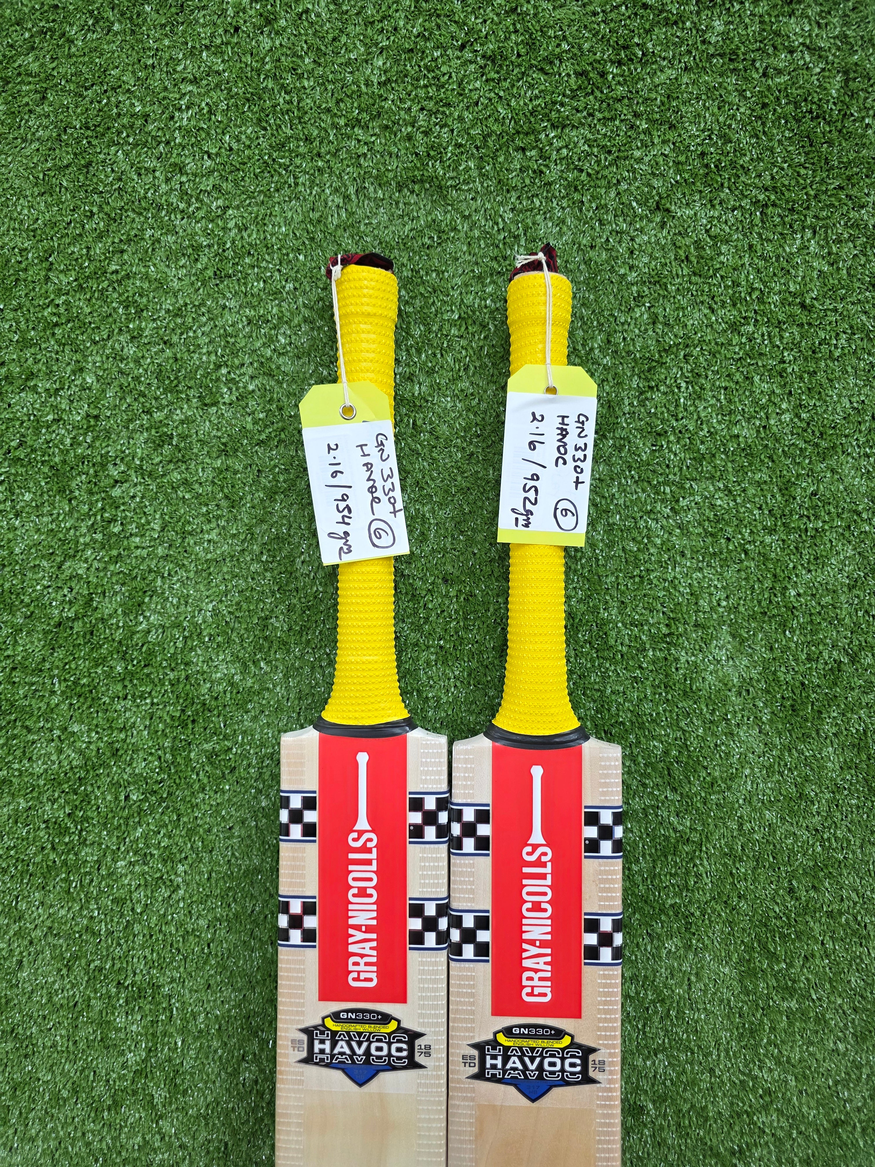 Gray-Nicolls Havoc HB317 GN330+ Junior / Youth English Willow Cricket Bat
