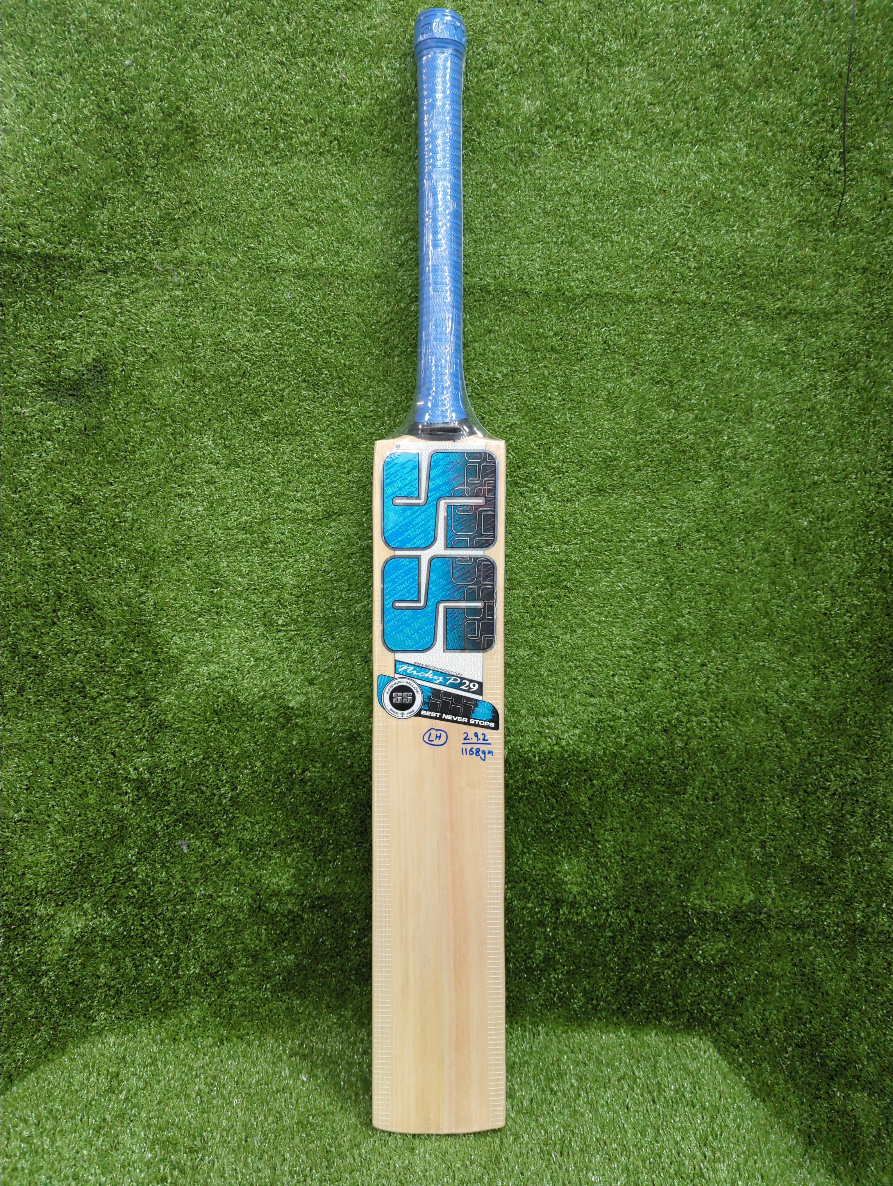 SS Nicky P29 Kashmir Willow Bat - Long Handle by SS - TopCricketStore