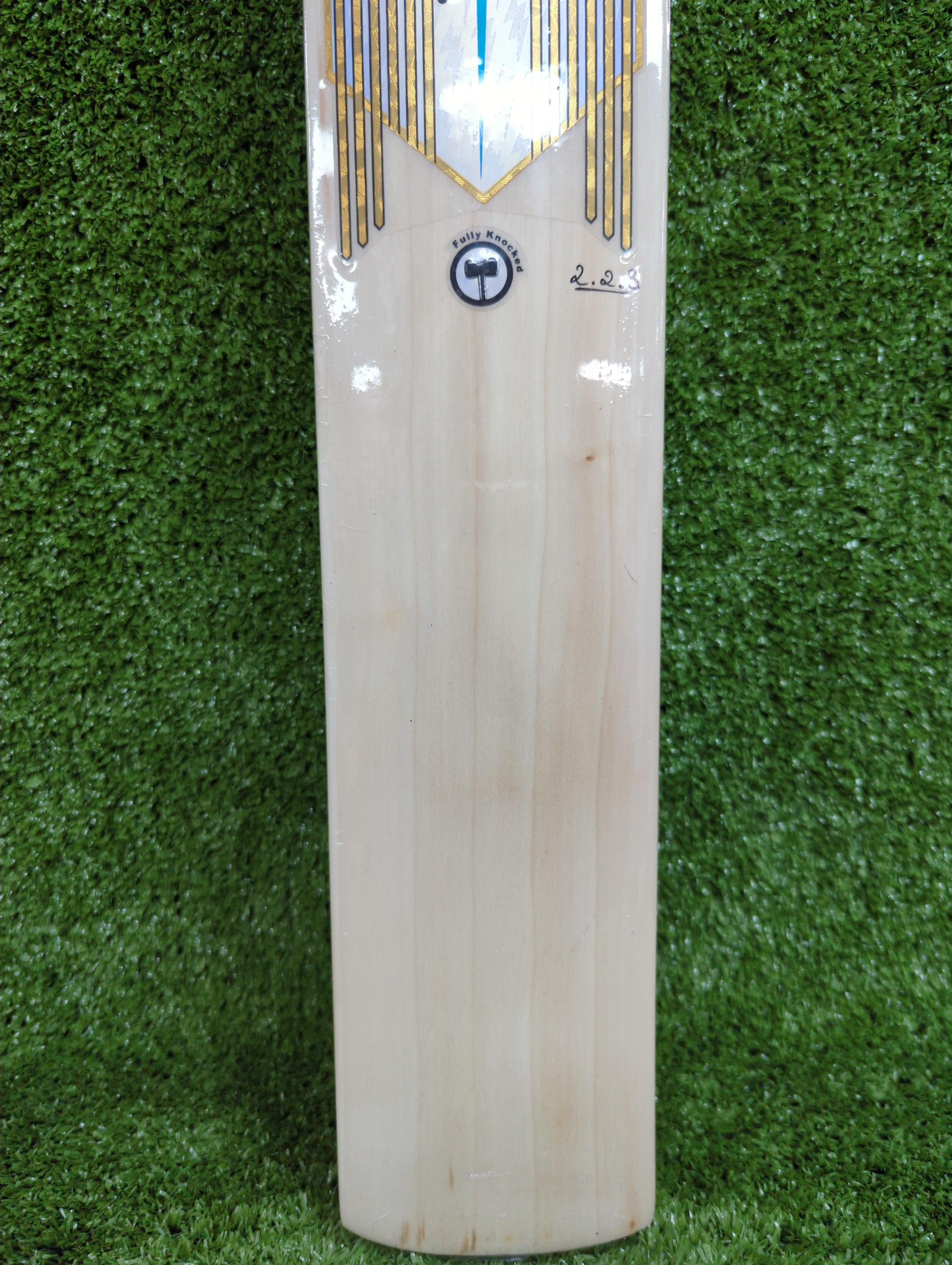 Raydn Gold Junior / Youth Premium English Willow Cricket Bat - PRE KNOCKED