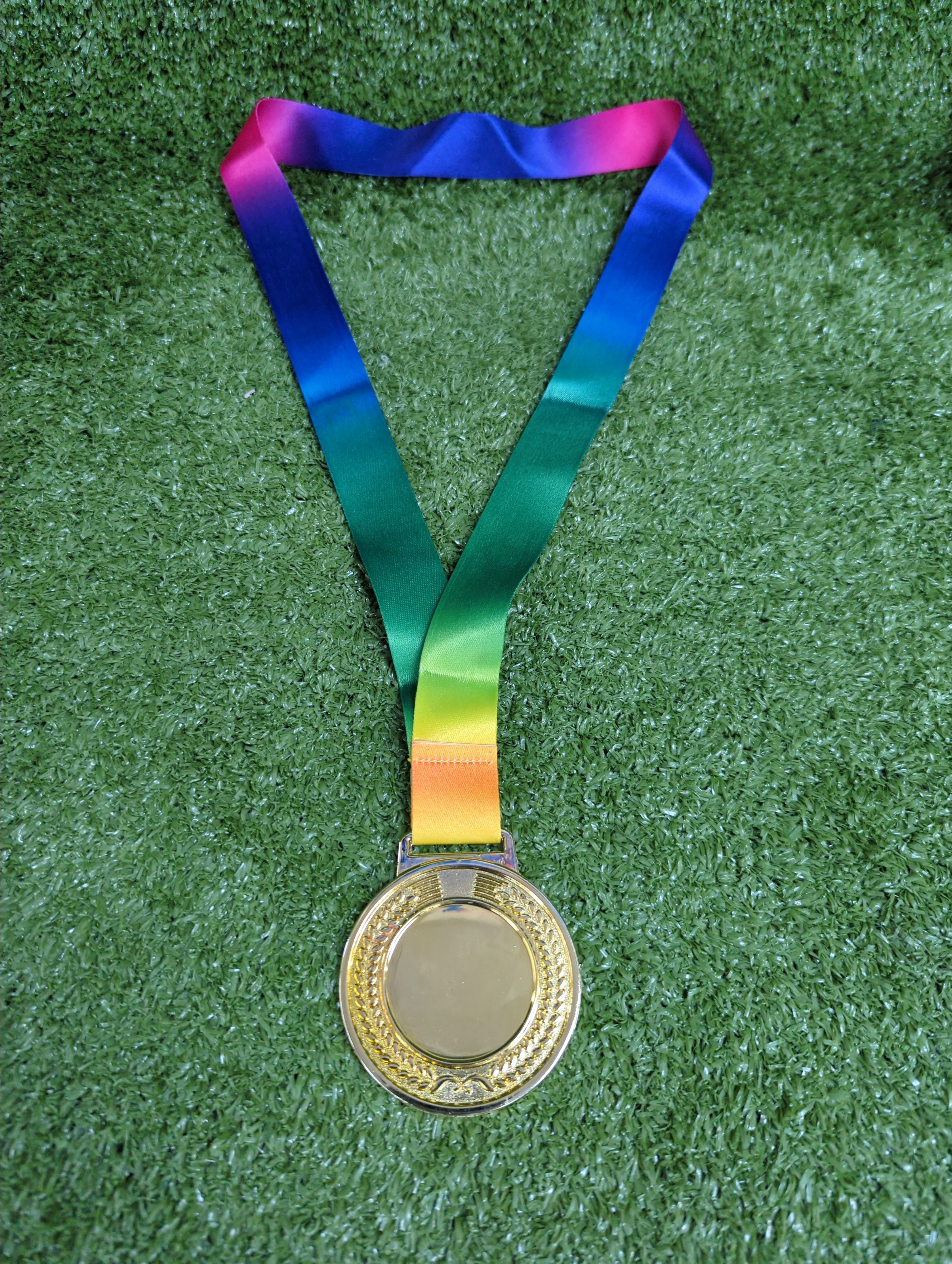 Raydn Gold Cricket Medal With Ribbon