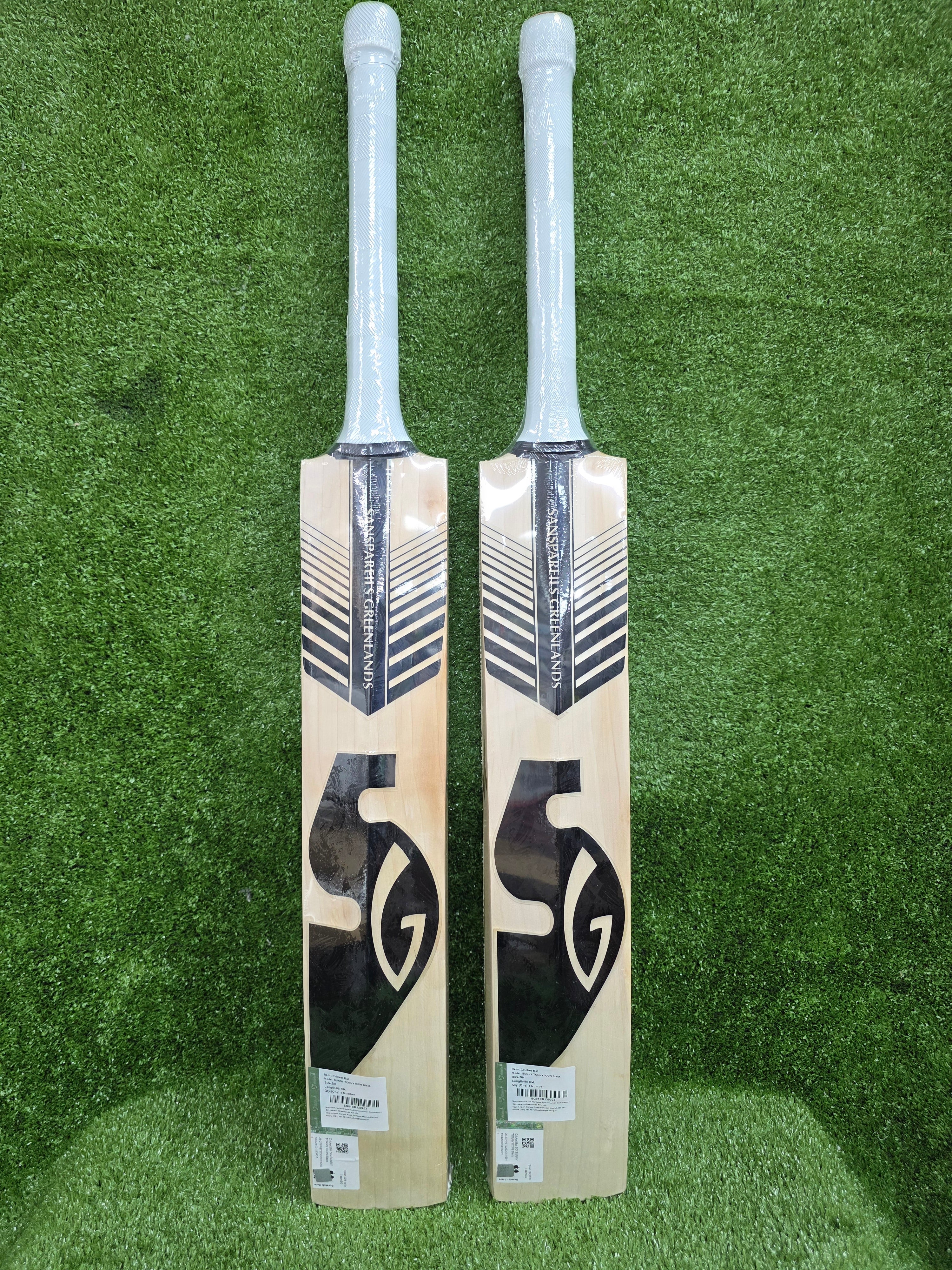 SG Sunny Tonny Icon Black English Willow Cricket Bat SG