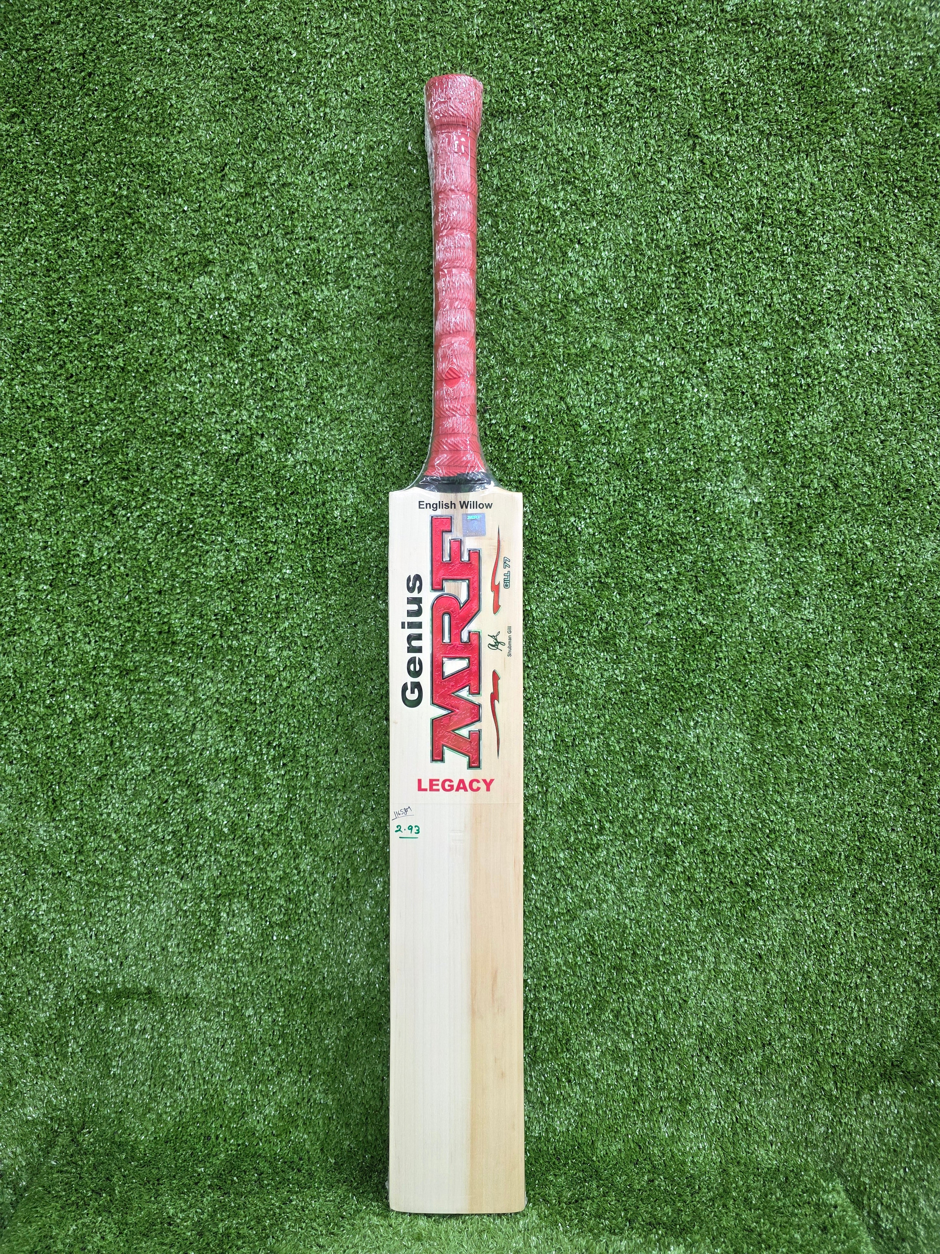 MRF Genius Legacy Shubman Gill 77  English Willow Cricket Bat 2025