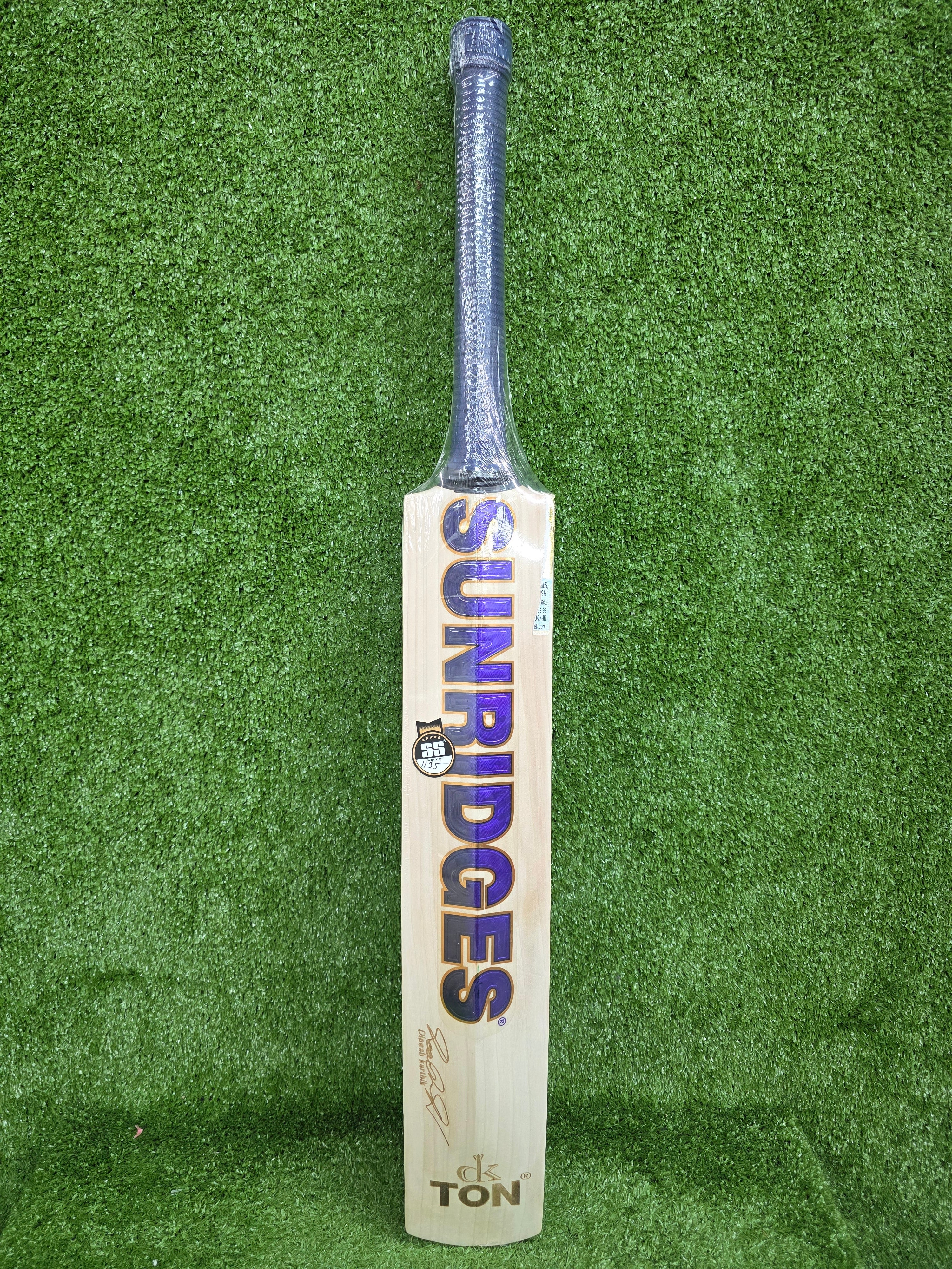 SS Vintage Finisher One (Dinesh Karthik) English Willow Cricket Bat Dark Blue SS
