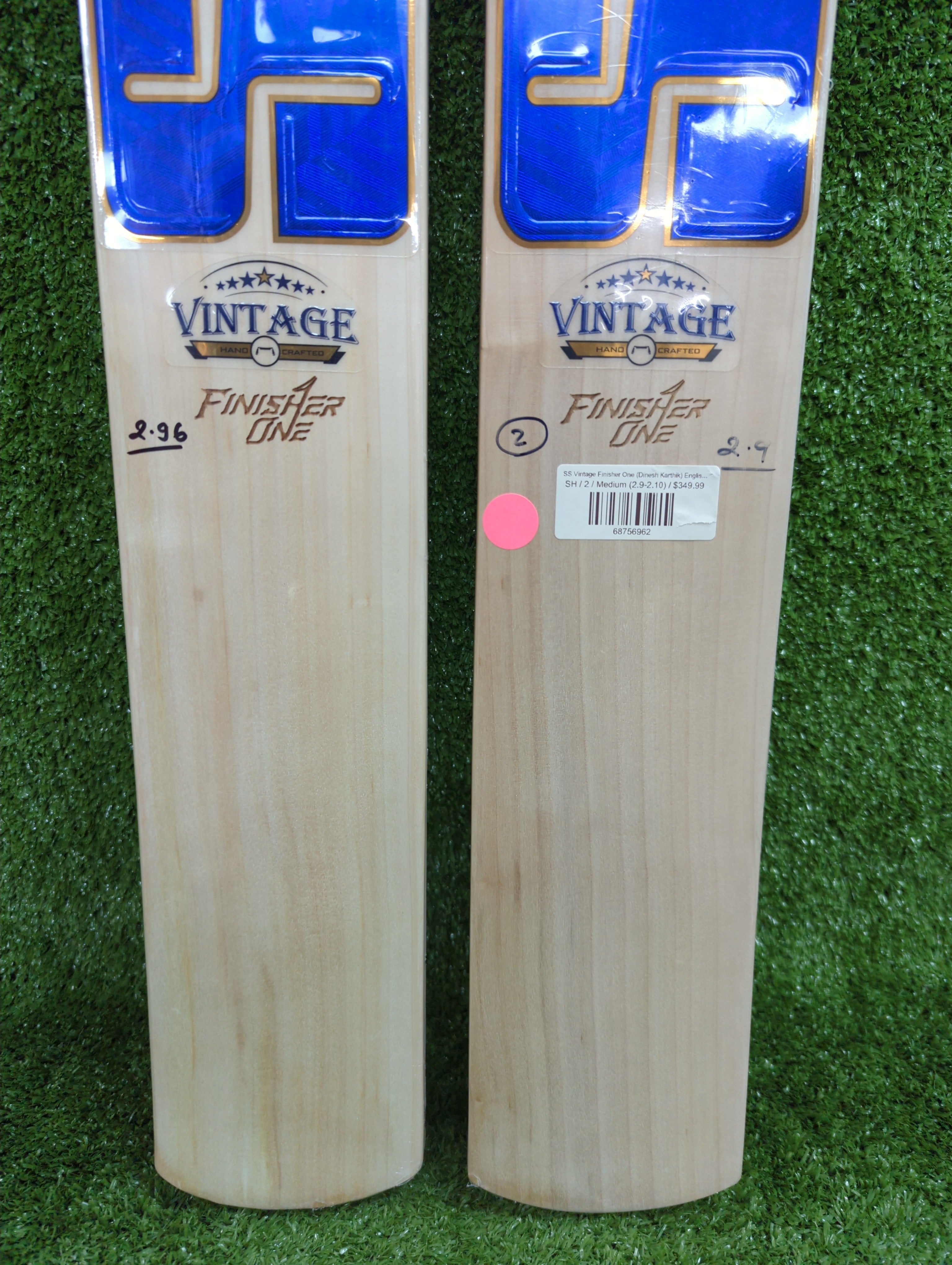 SS Vintage Finisher One (Dinesh Karthik) English Willow Cricket Bat Dark Blue