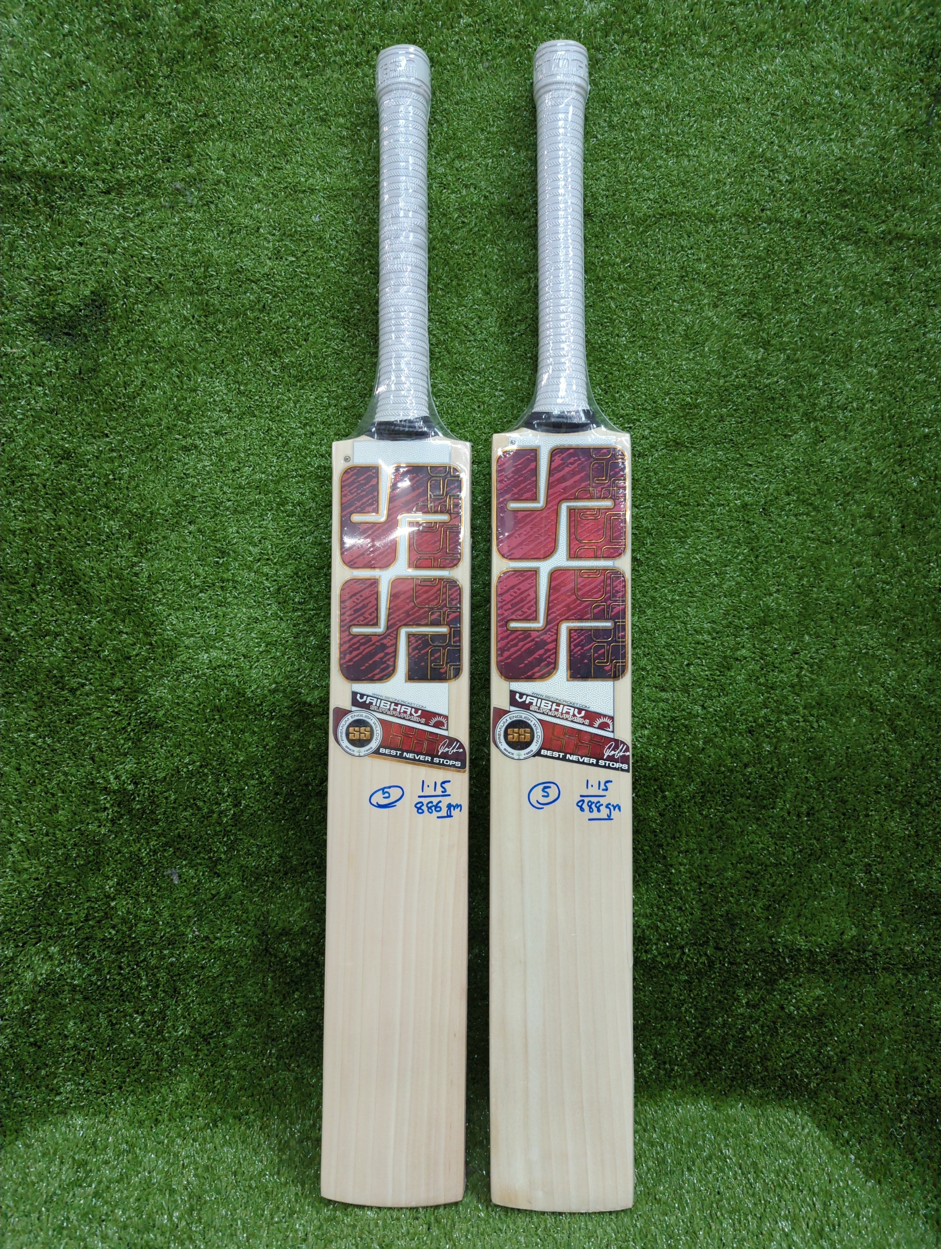 SS Vaibhav Suryavanshi Players Edition Junior / Youth English Willow Cricket Bat SS