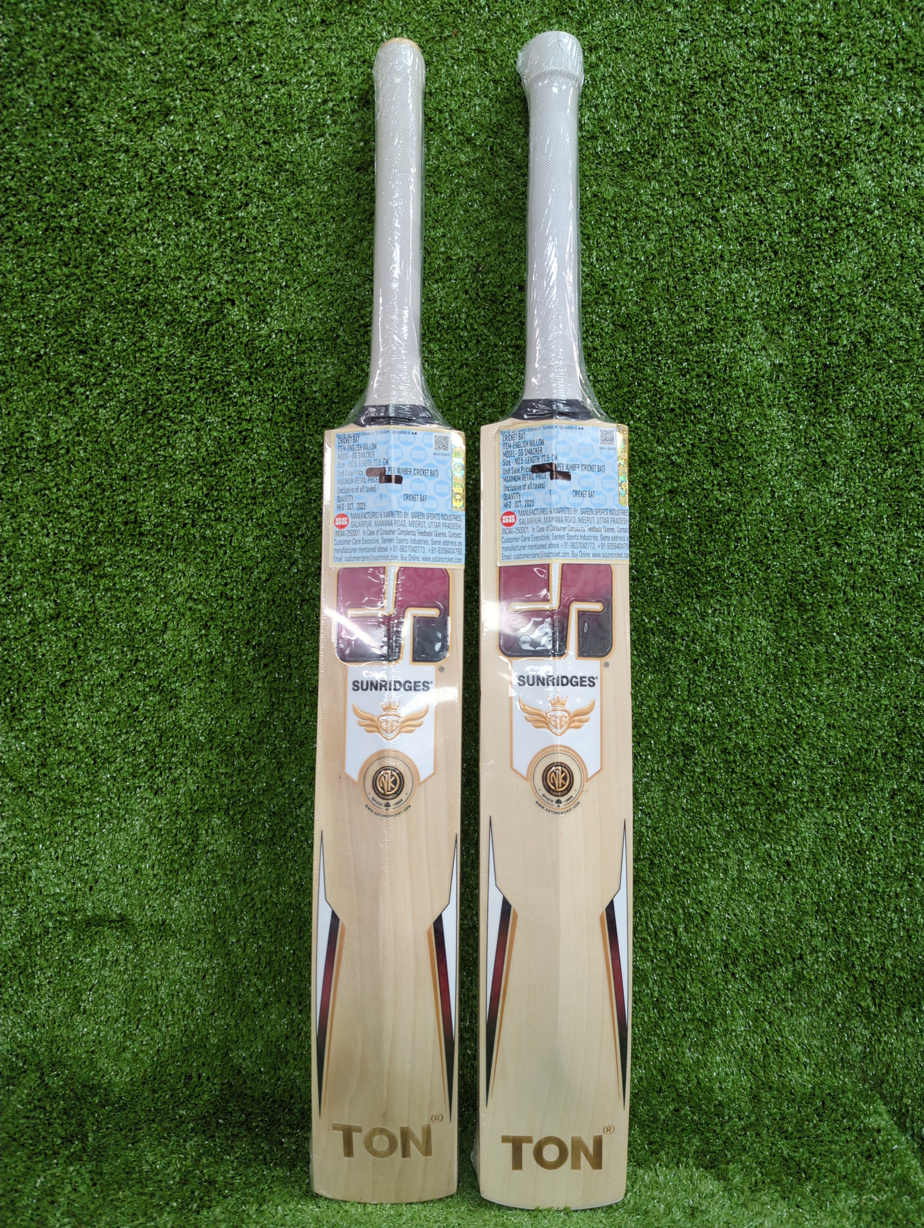 SS GG Smacker Junior / Youth Cricket Bat (Red Sticker)