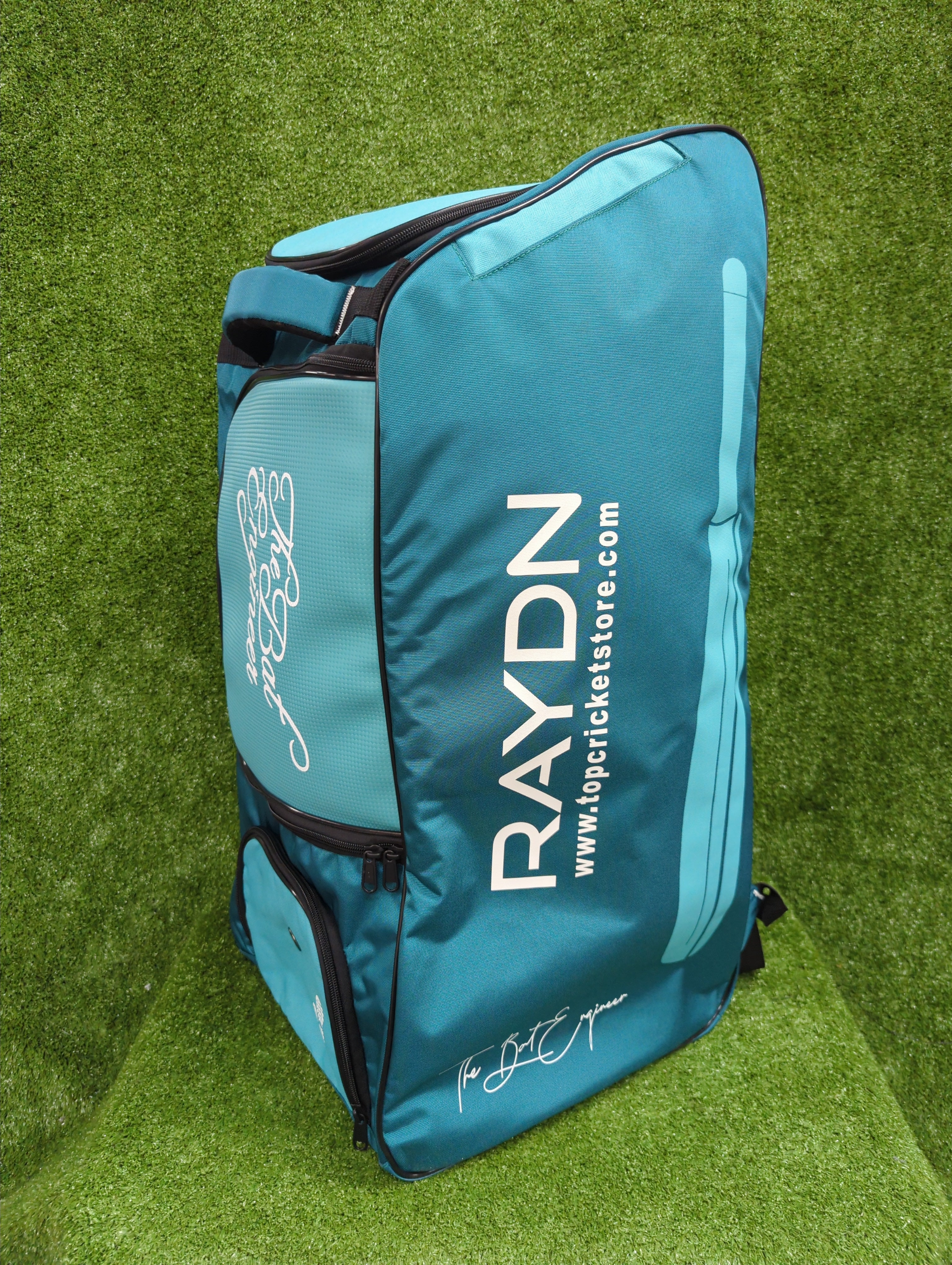 RAYDN Poseidon Cricket Duffle Bag - Premium Stand-Up Kit Backpack