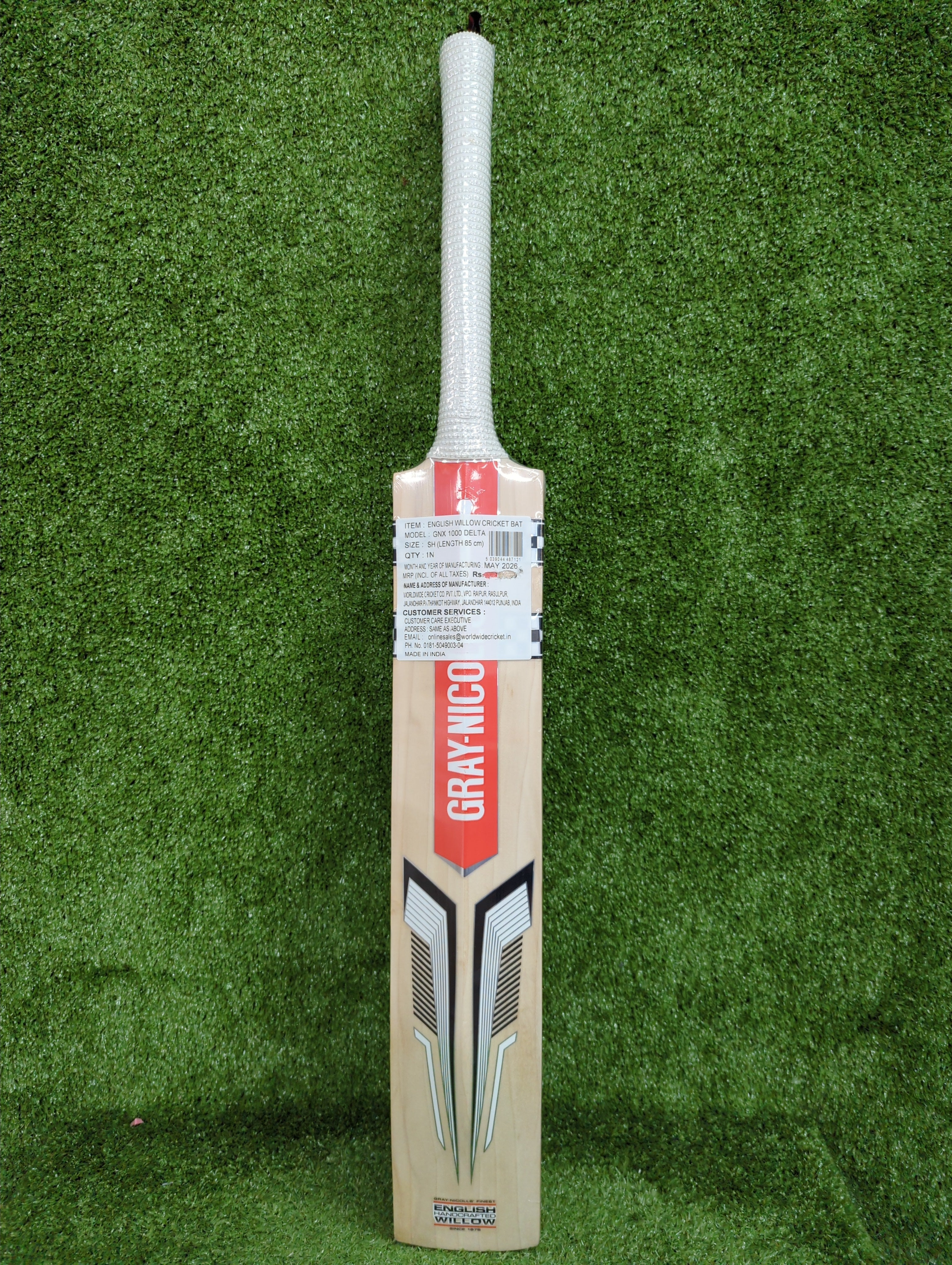 Gray-Nicolls Delta Gen 4.0 GN X 1000 English Willow Cricket Bat GN