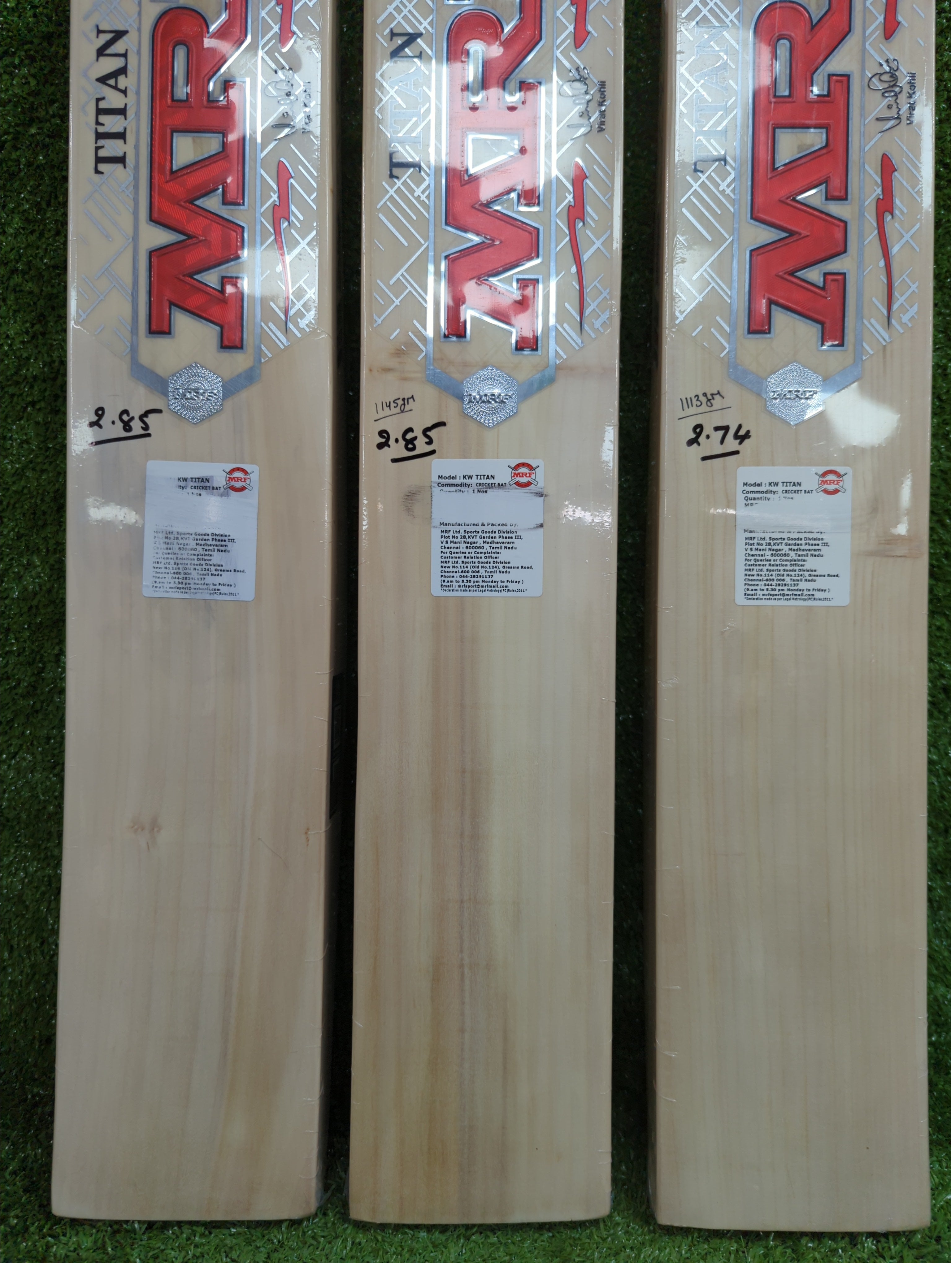 MRF Titan Kashmir Willow Cricket Bat