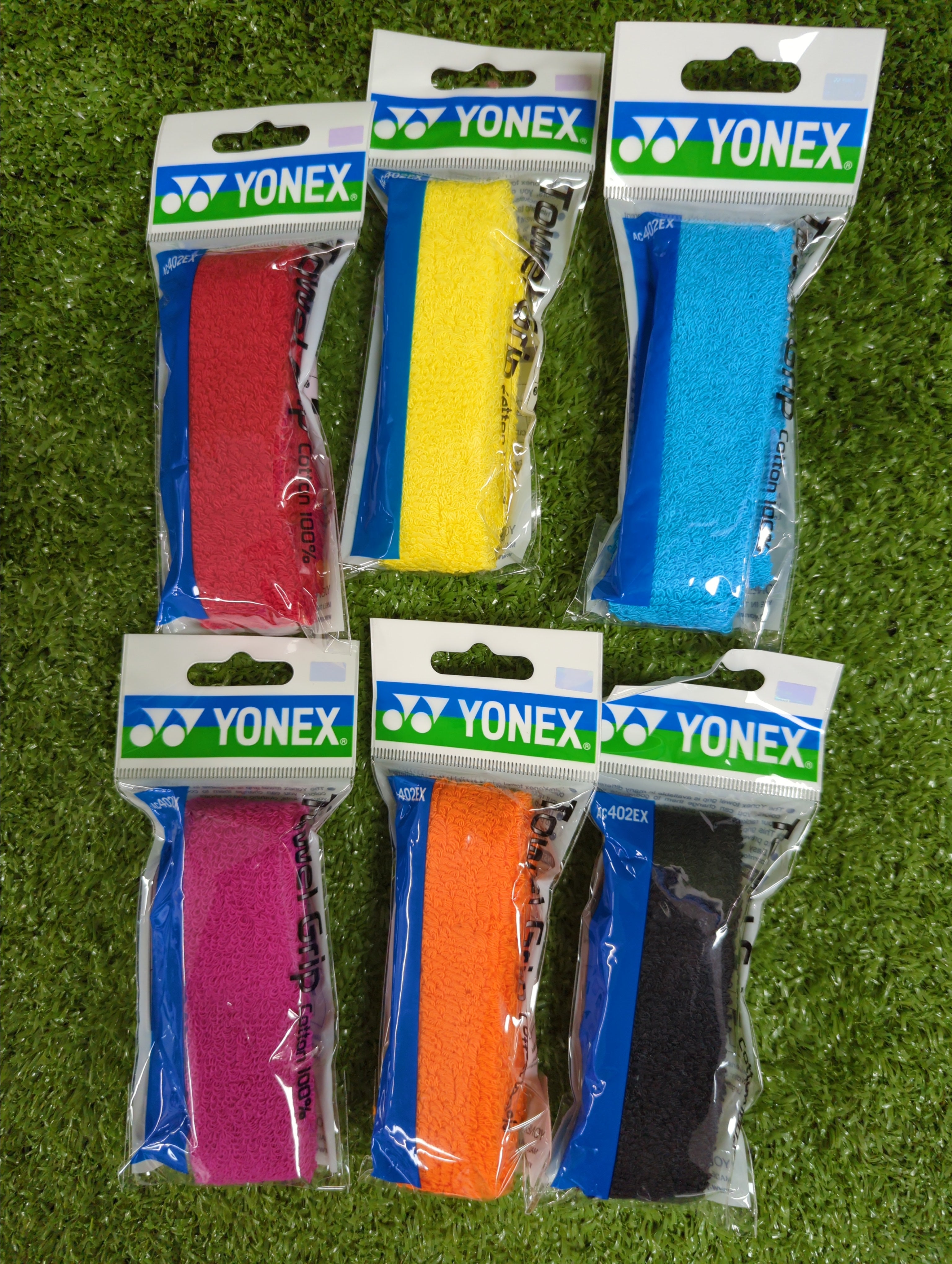 Yonex AC 402 EX Towel Grip for Rackets (Cotton 100%)