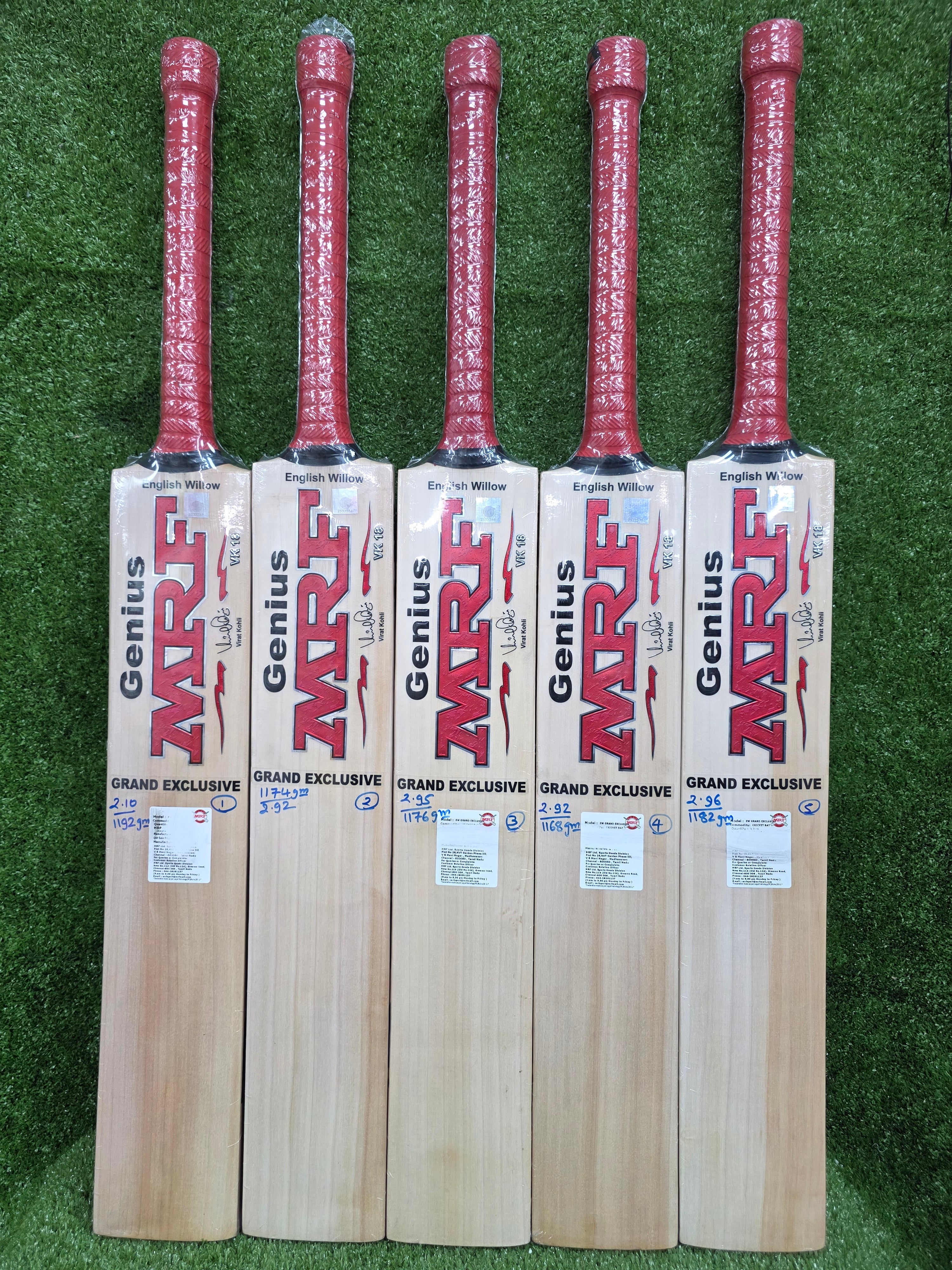 MRF Exclusive English Willow Cricket Bat MRF