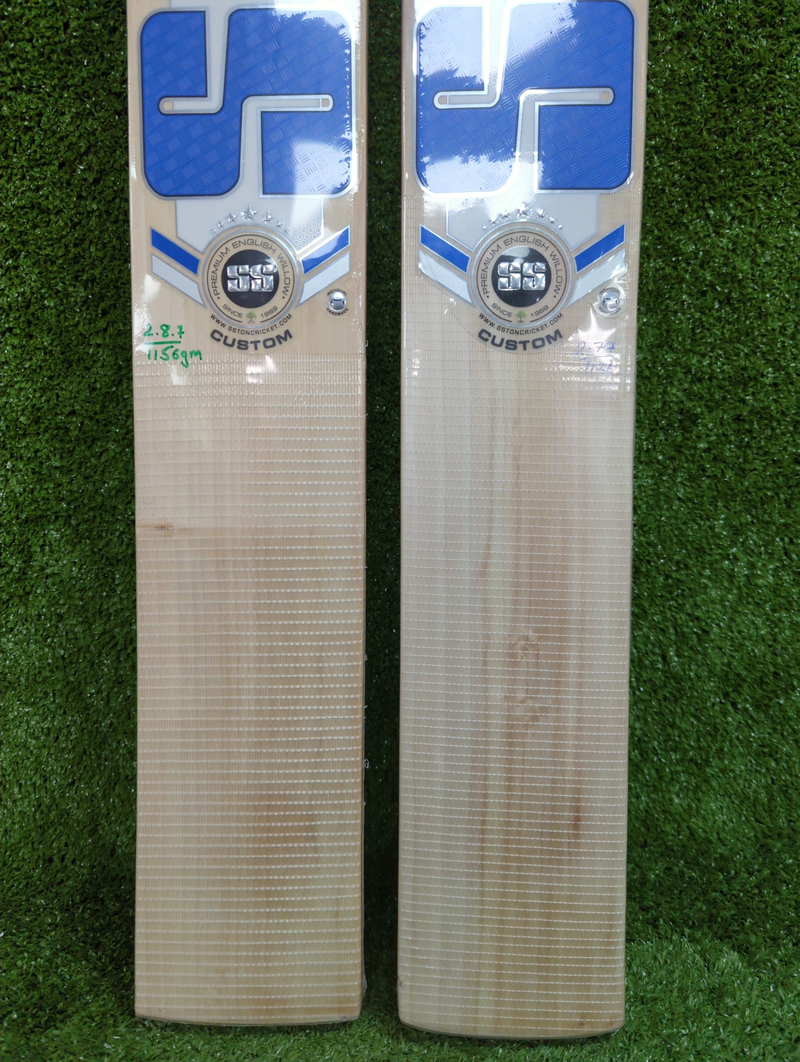 SS Custom English Willow Cricket Bat