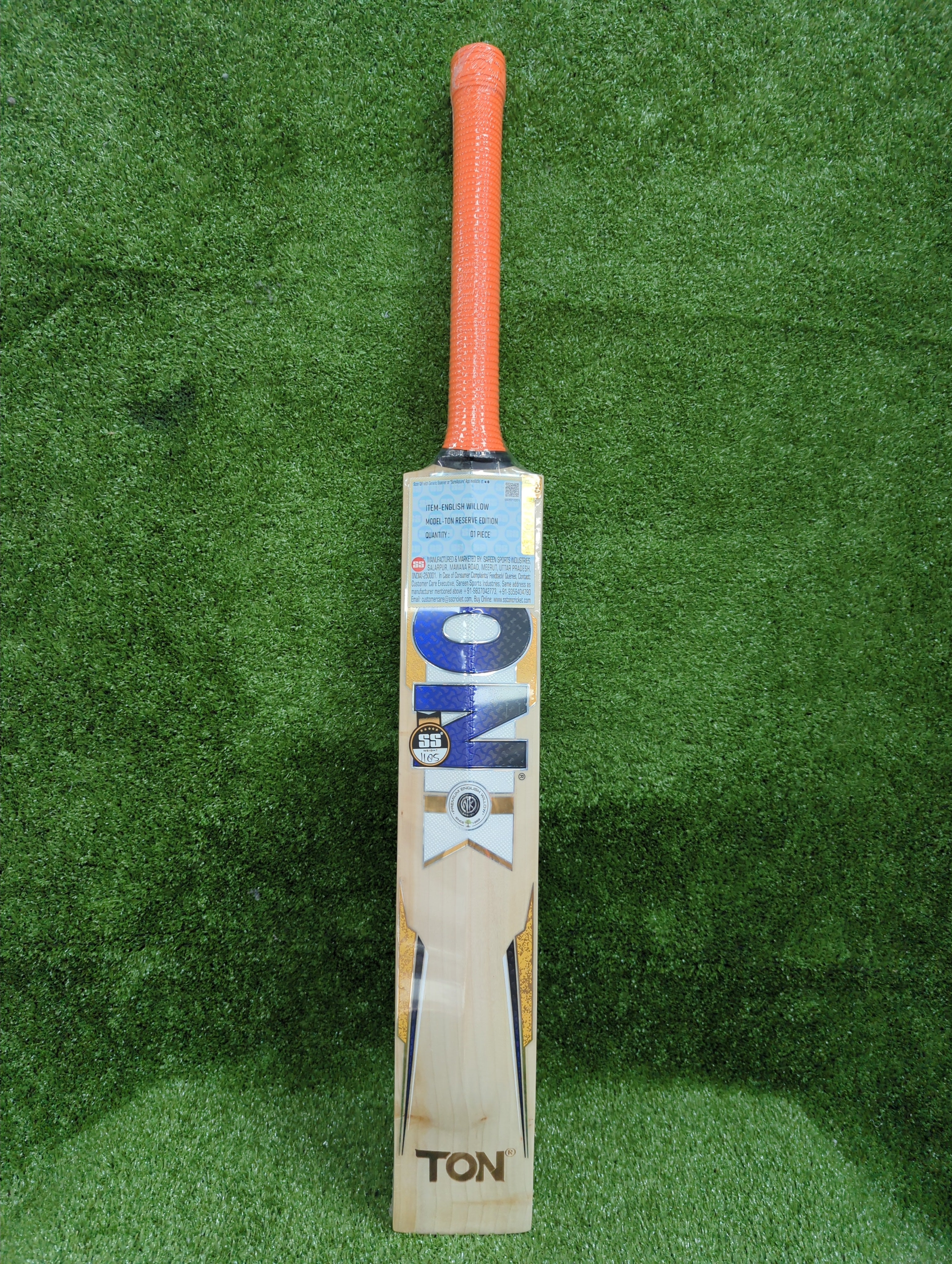 SS Ton Reserve Edition English Willow Cricket Bat by SS - alternate view 3 - TopCricketStore