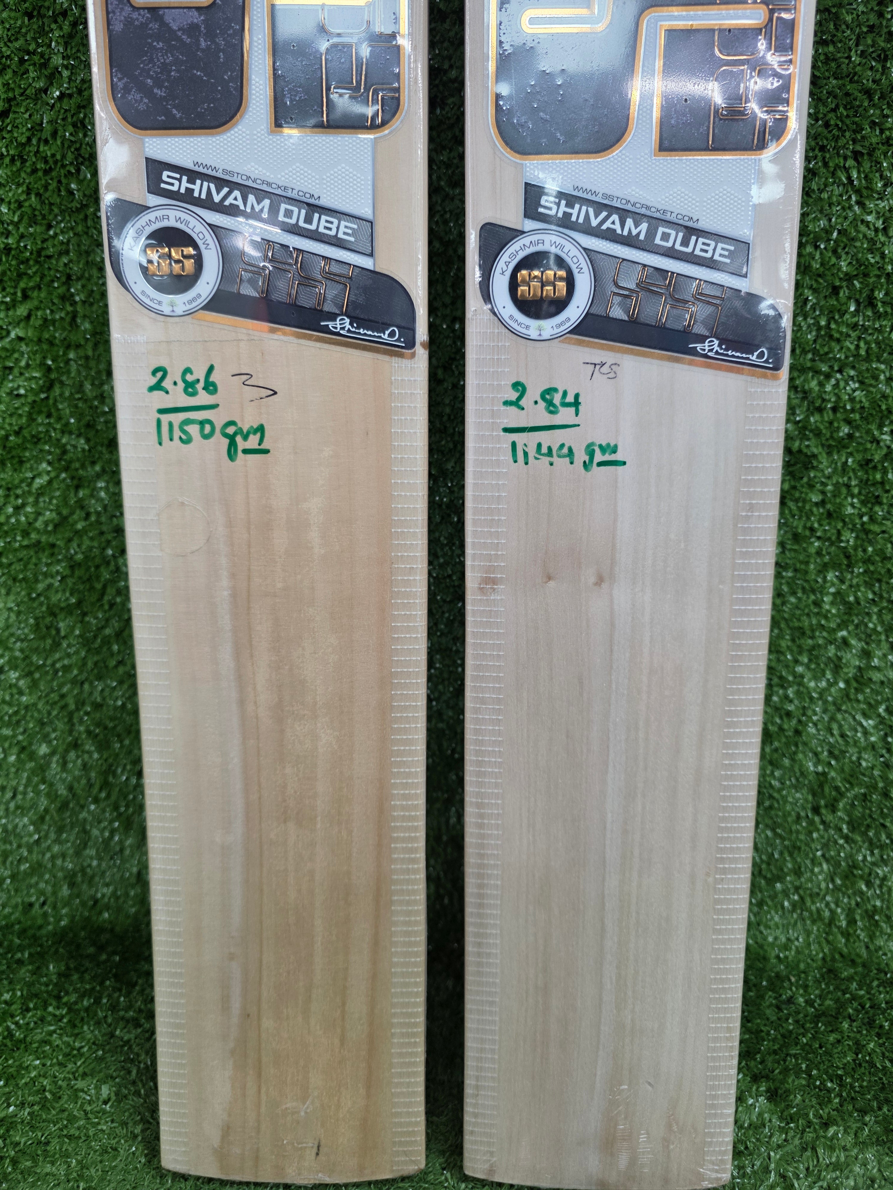 SS Shivam Dube Player Profile Kashmir Willow Cricket Bat (Short Handle) SS