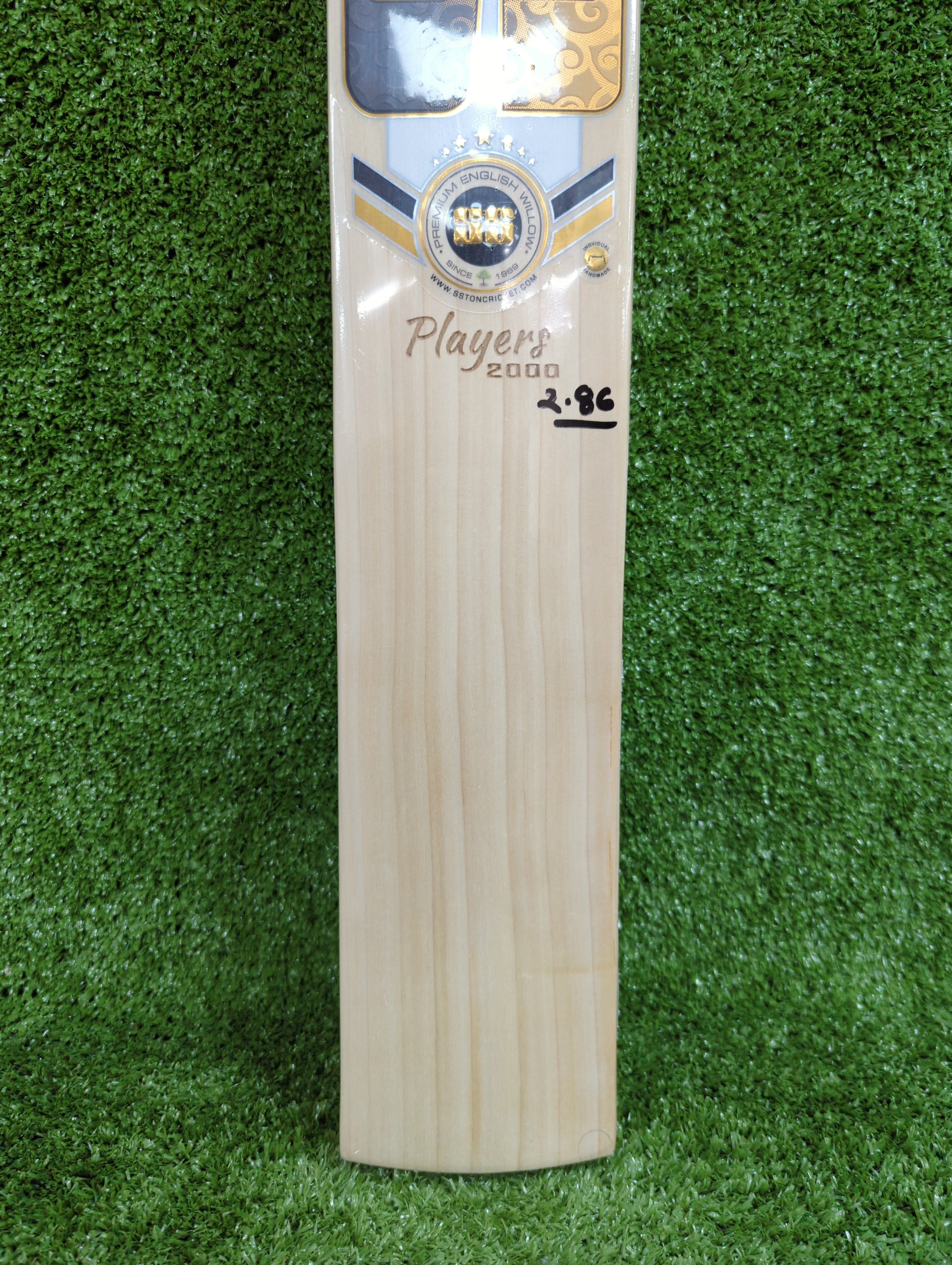 SS Player 2000 English Willow Cricket Bat (Yellow Sticker)