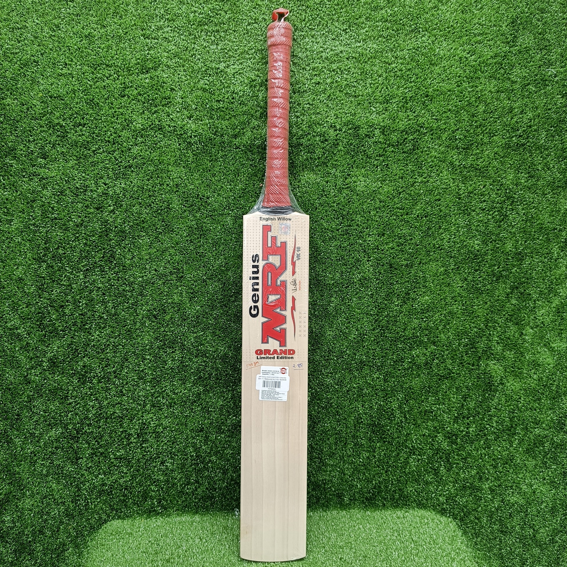 MRF Genius Grand Limited Edition English Willow Cricket Bat