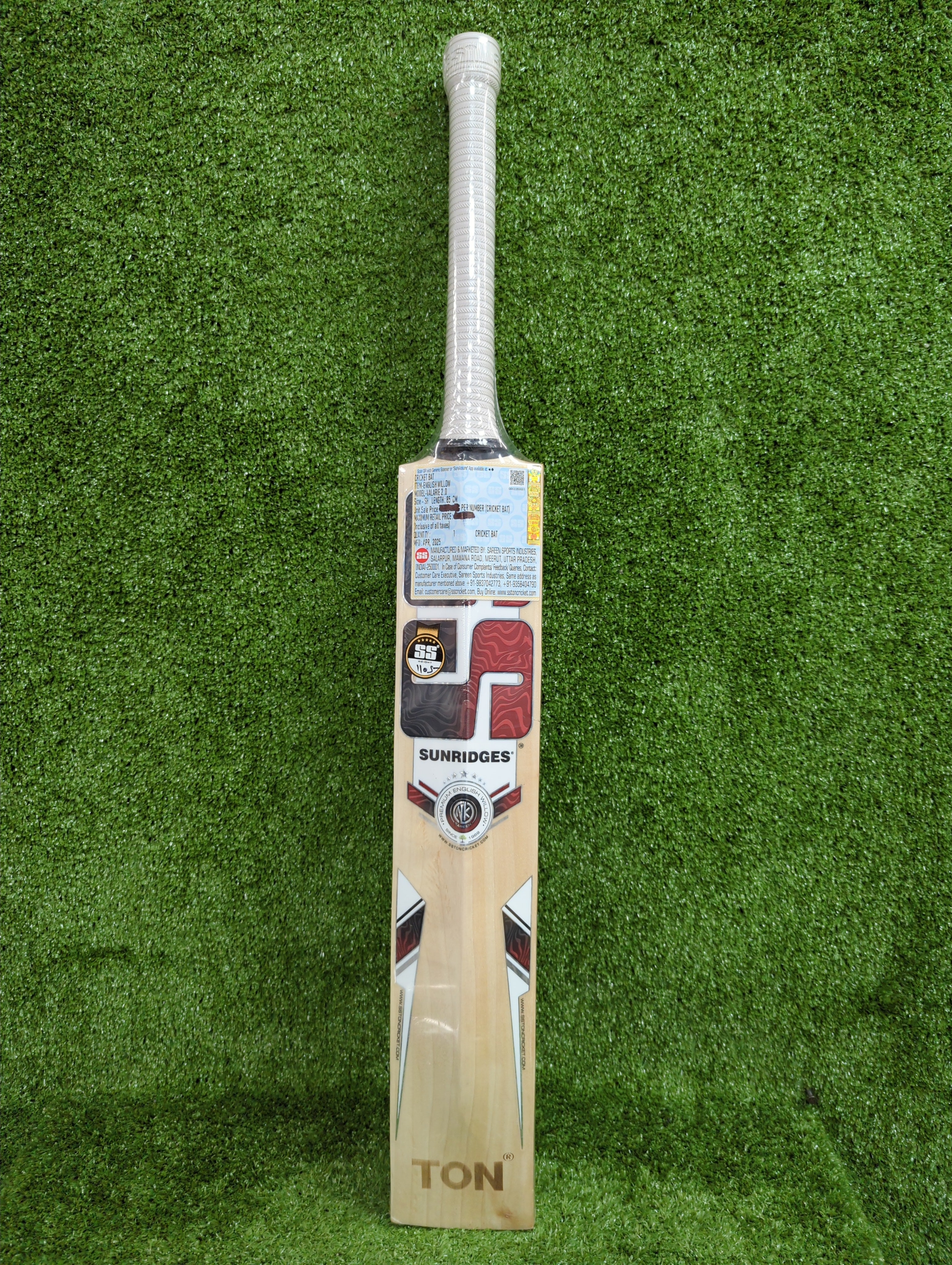SS Valarie 2.0 English Willow Cricket Bat