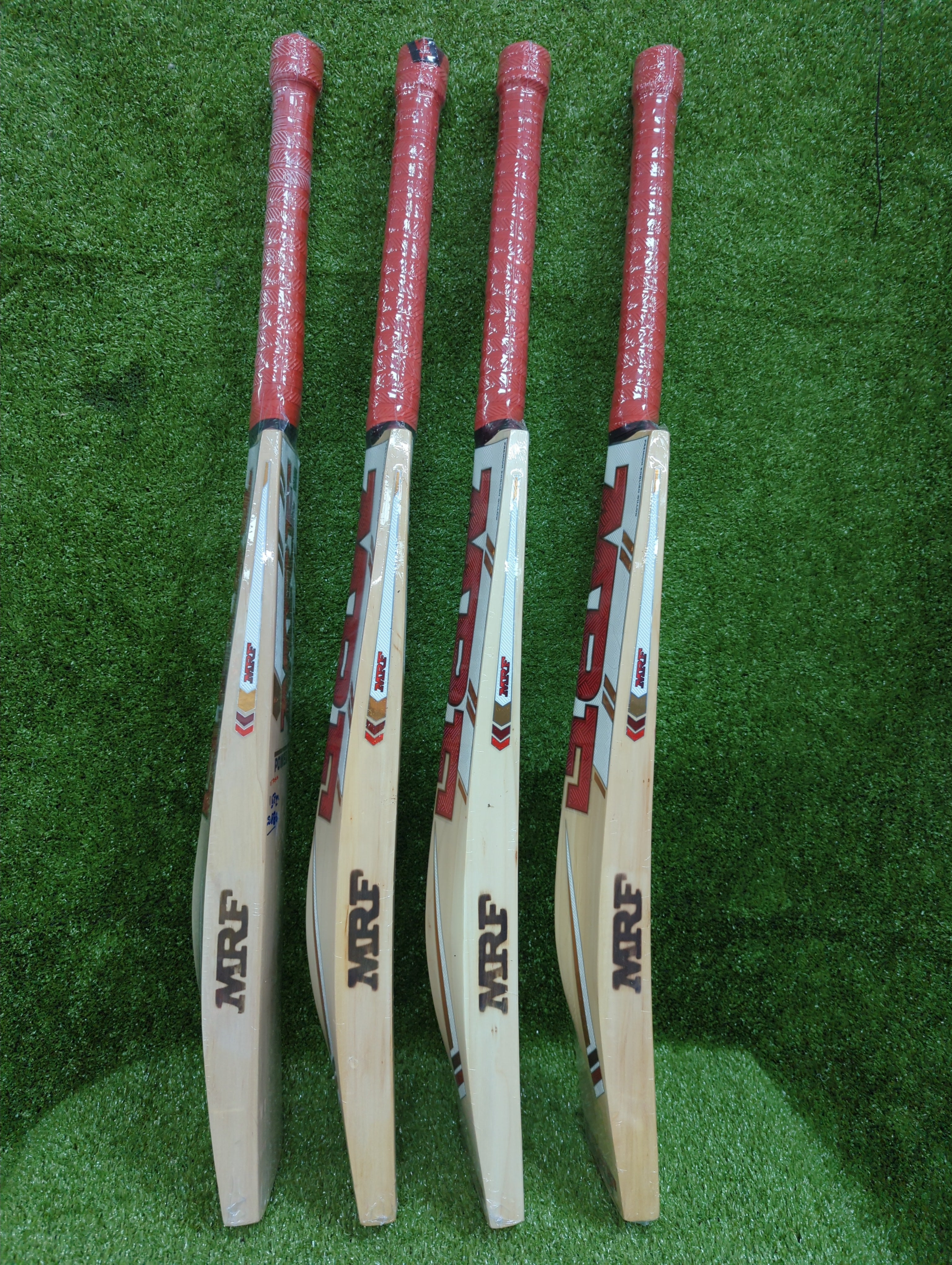 MRF VK Power 100 English Willow Cricket Bat (Grade 3) | Short Handle MRF