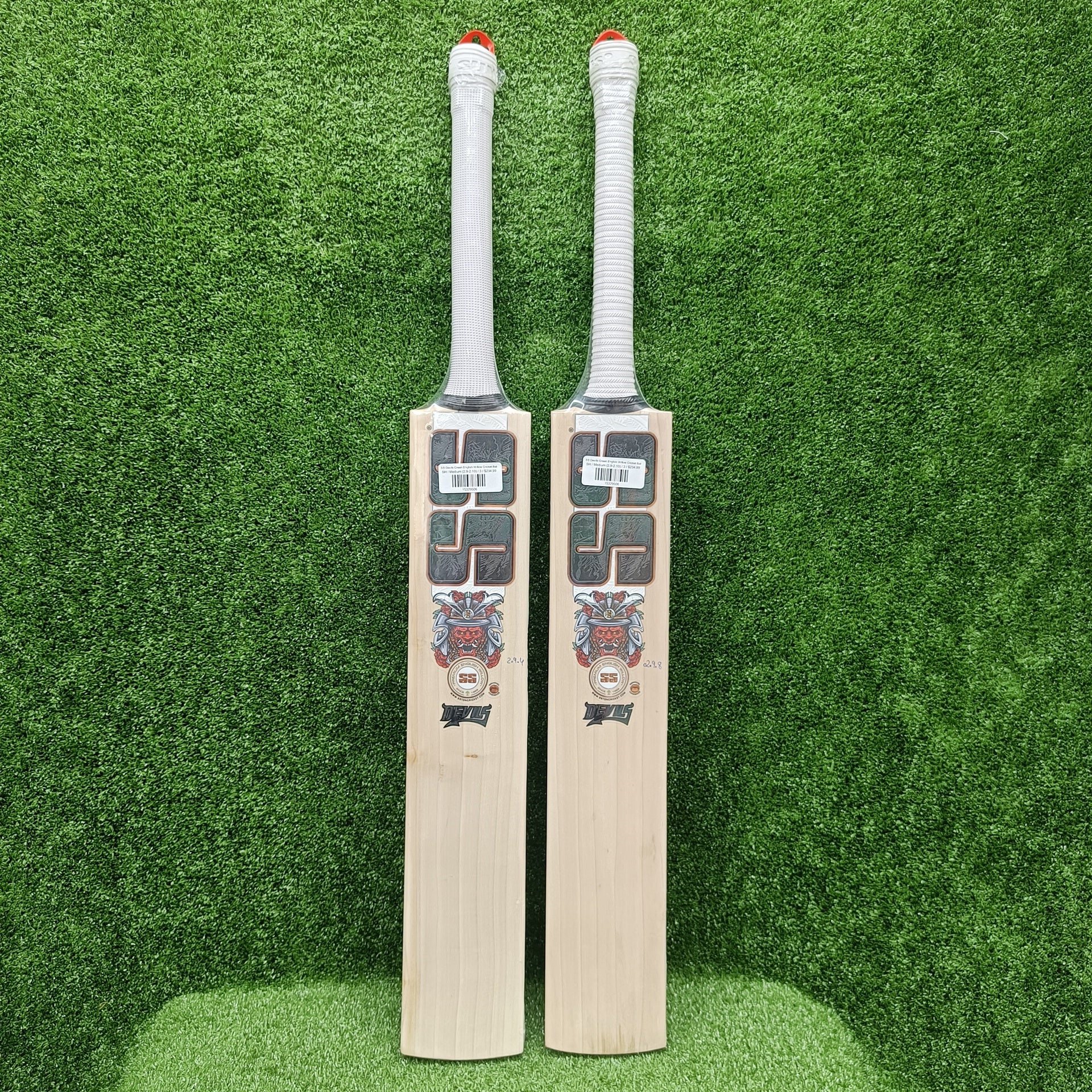 SS Devils Green English Willow Cricket Bat