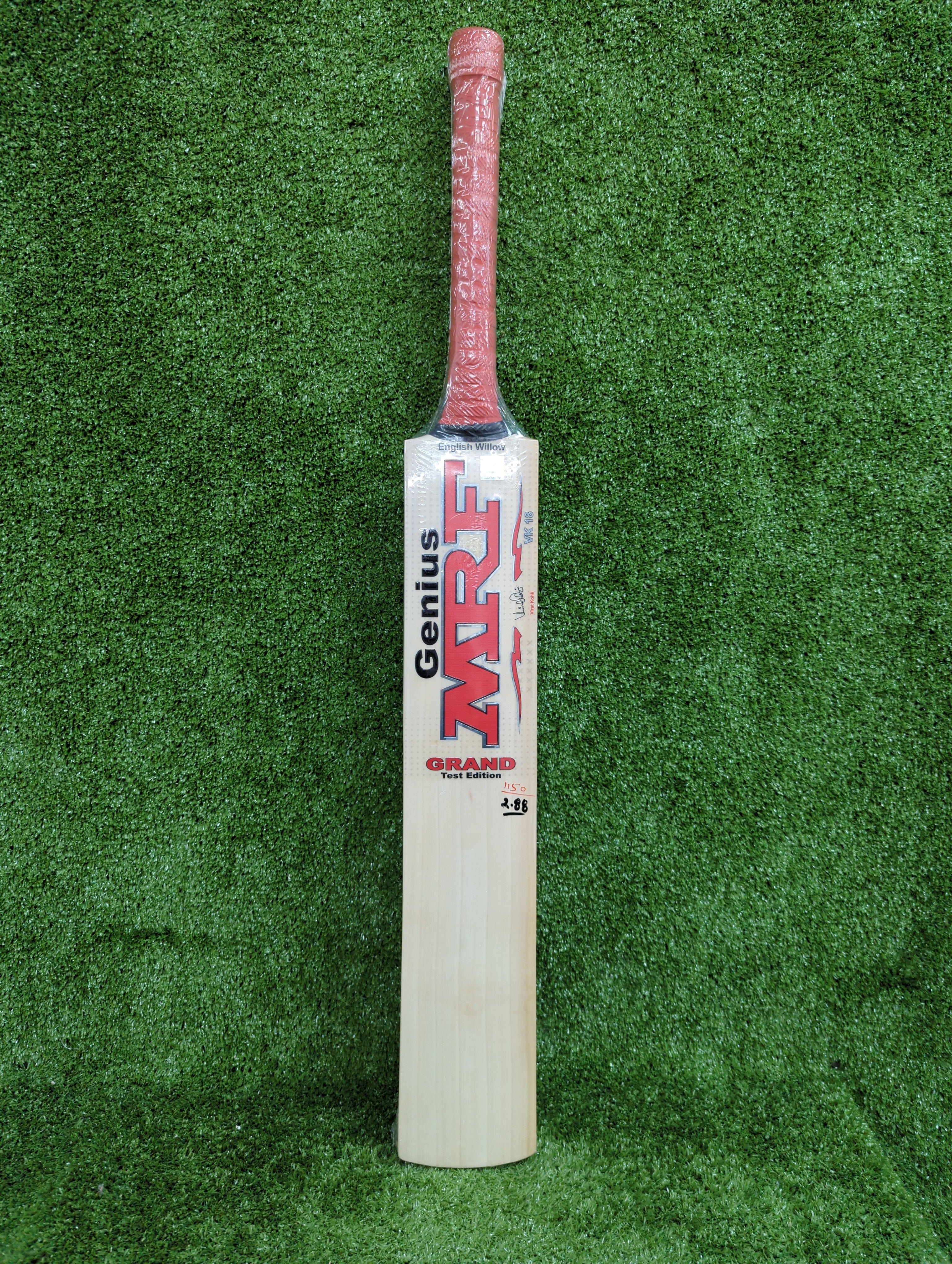 MRF Genius Grand Test Edition English Willow Cricket Bat