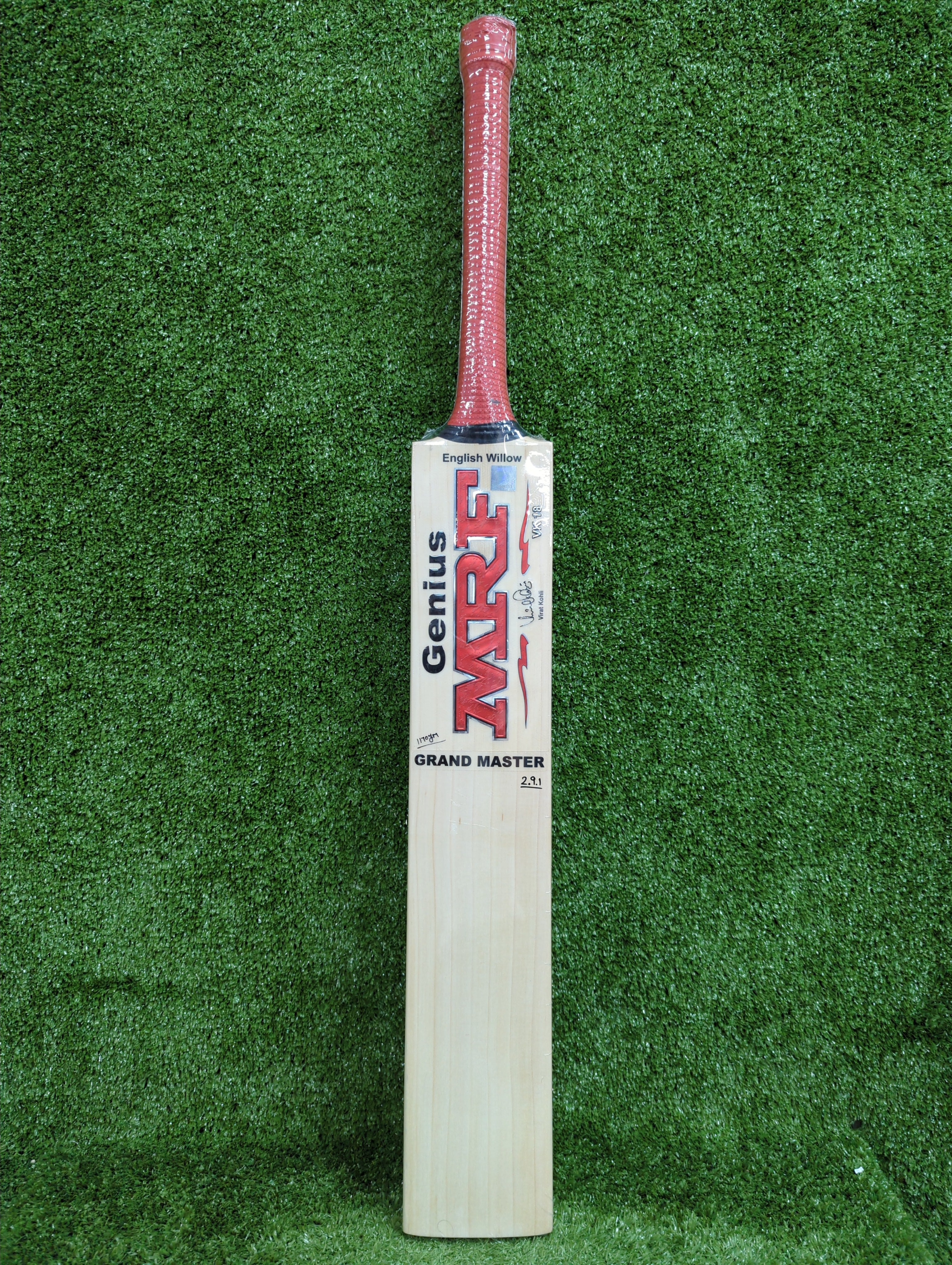MRF Genius VK 18 Grand Master English Willow Cricket Bat