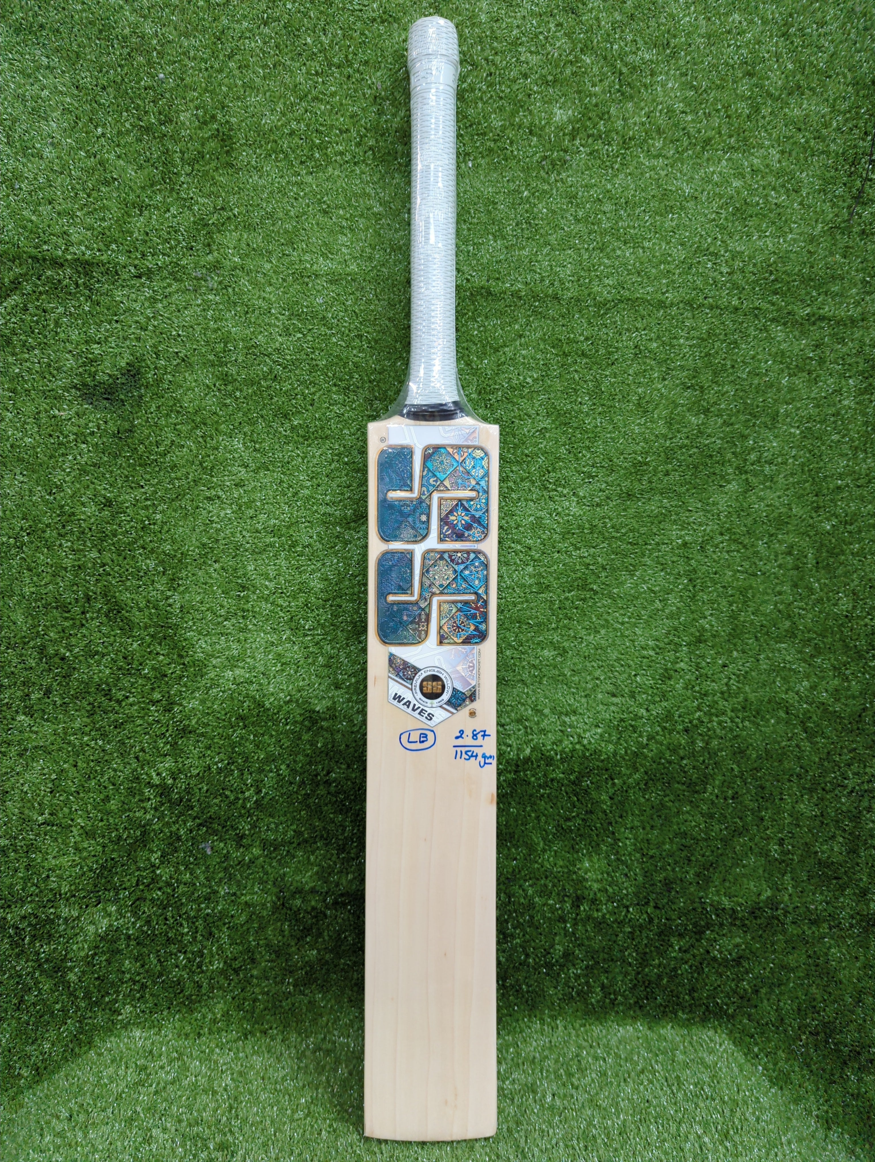 SS Waves English Willow Cricket Bat Long Blade SS