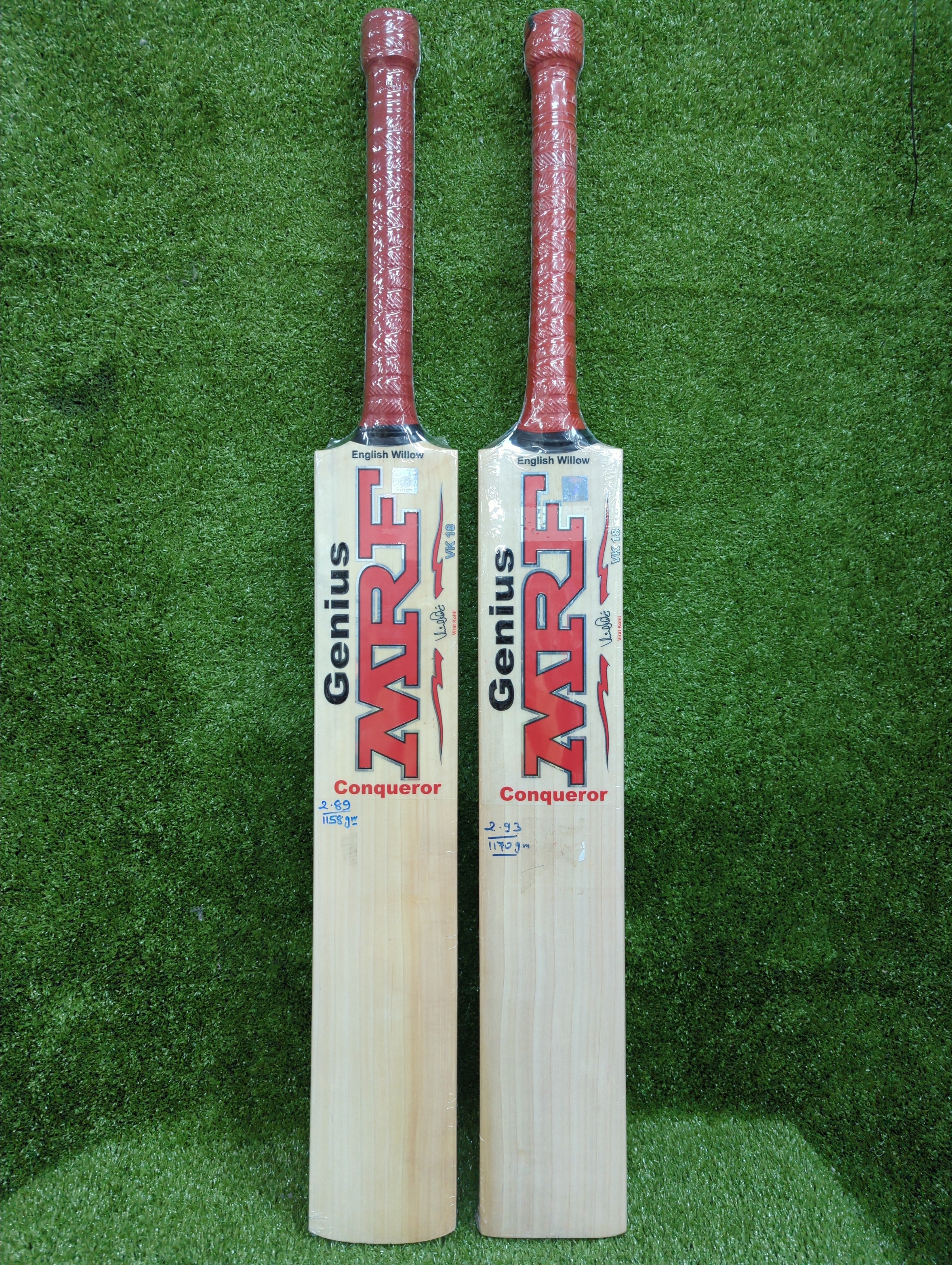 MRF Genius Conqueror English Willow Cricket Bat MRF