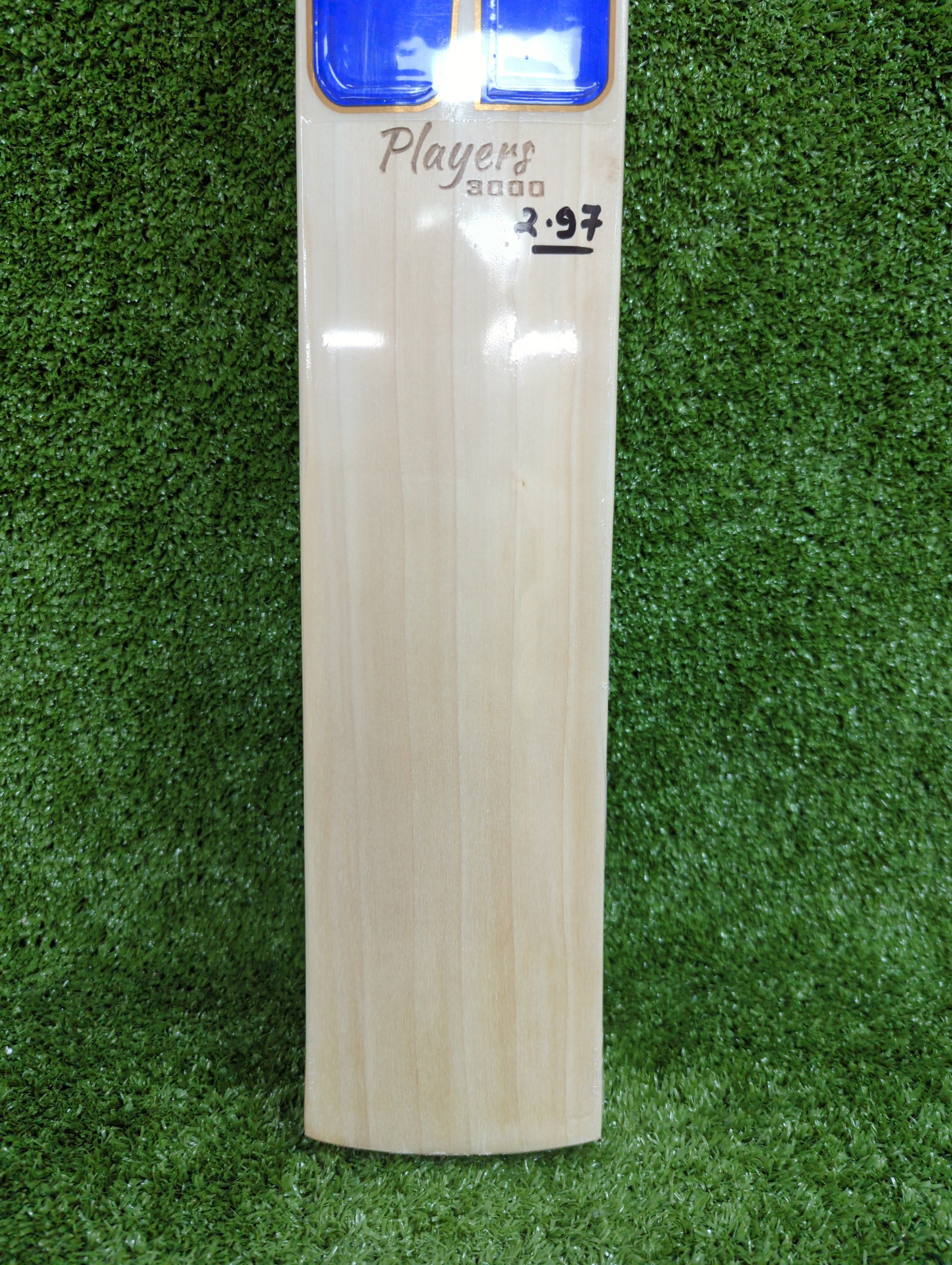 SS Player 3000 English Willow Cricket Bat (Blue Sticker) - Riyan Parag