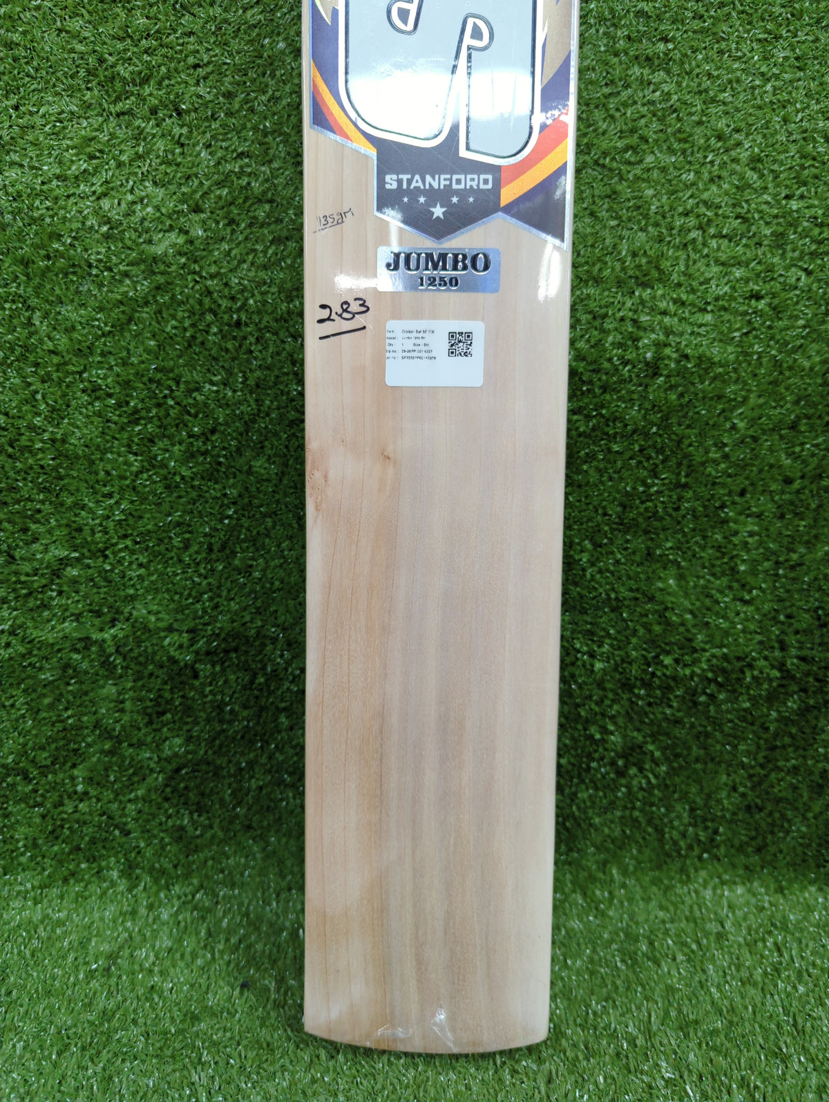 SF Jumbo 1250 Kashmir Willow Cricket Bat SF