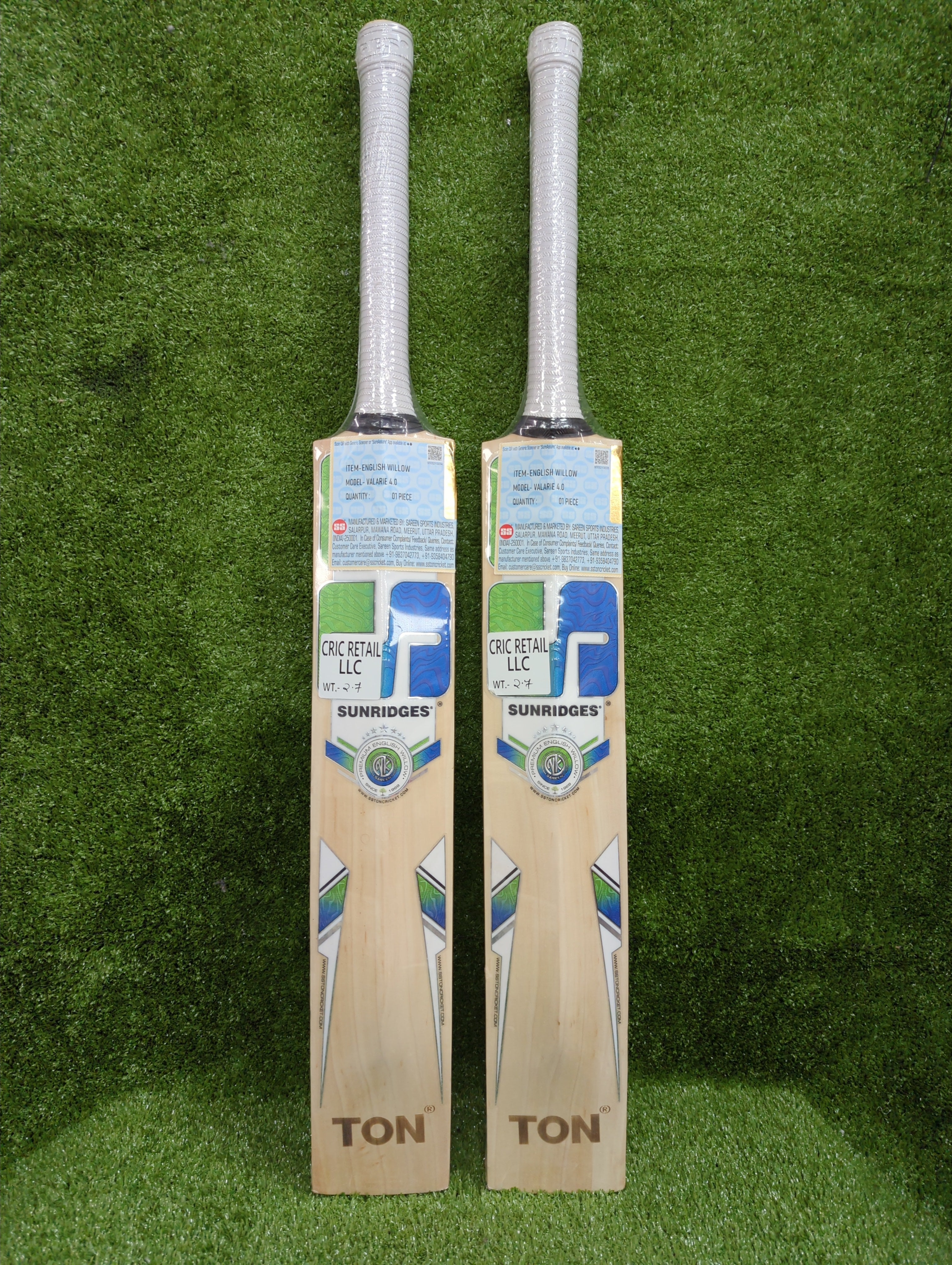 SS Valarie 4.0 English Willow Cricket Bat SS