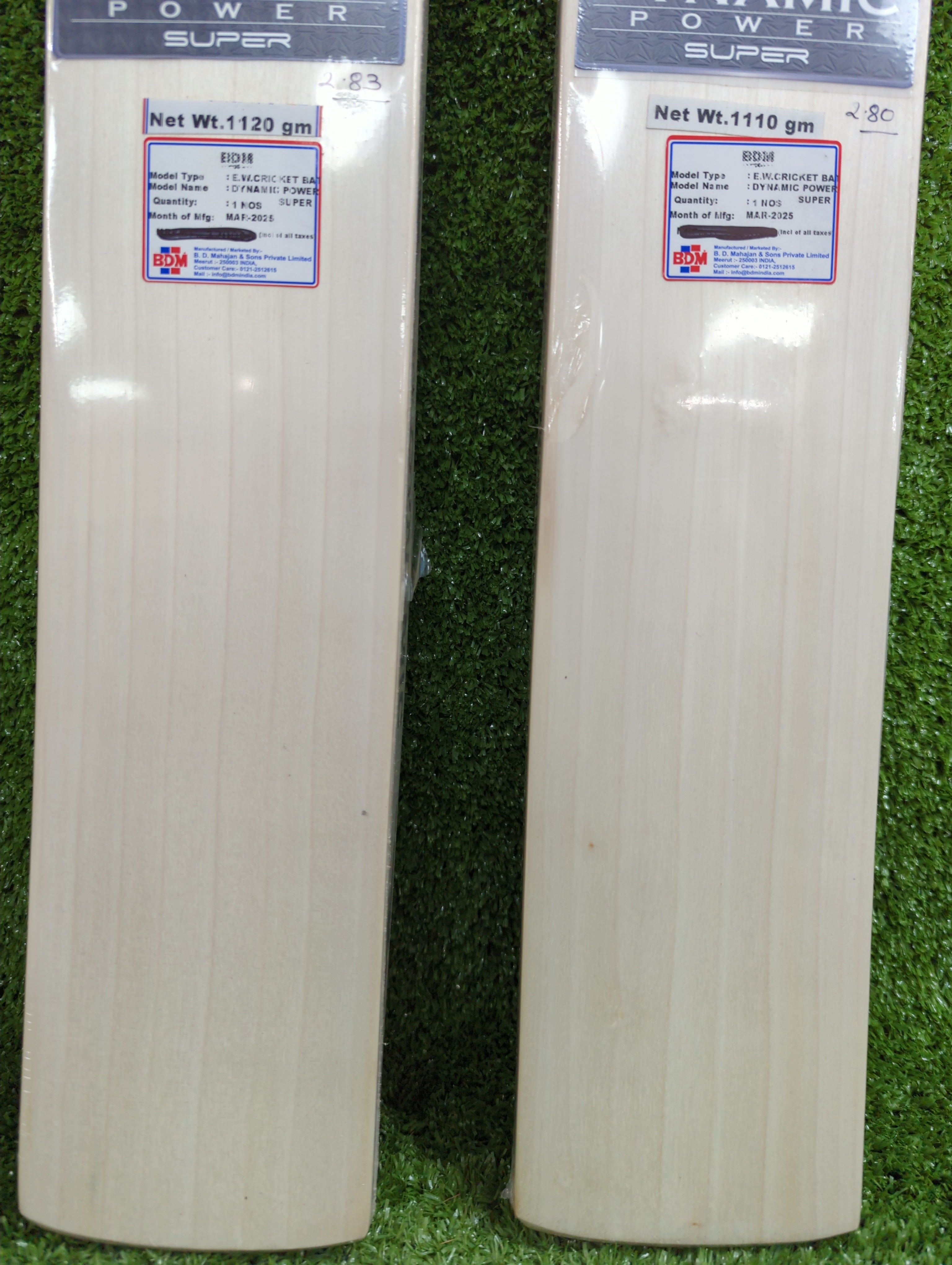 BDM Dynamic Power Super English Willow Cricket Bat